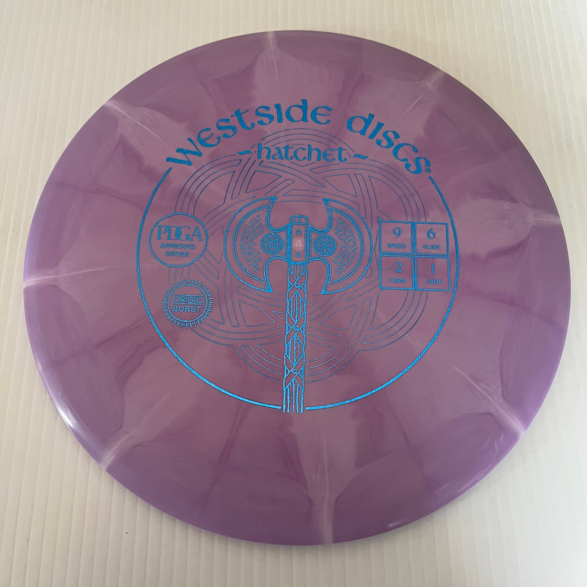Westside Discs Origio Burst Hatchet 9/6/-2/1