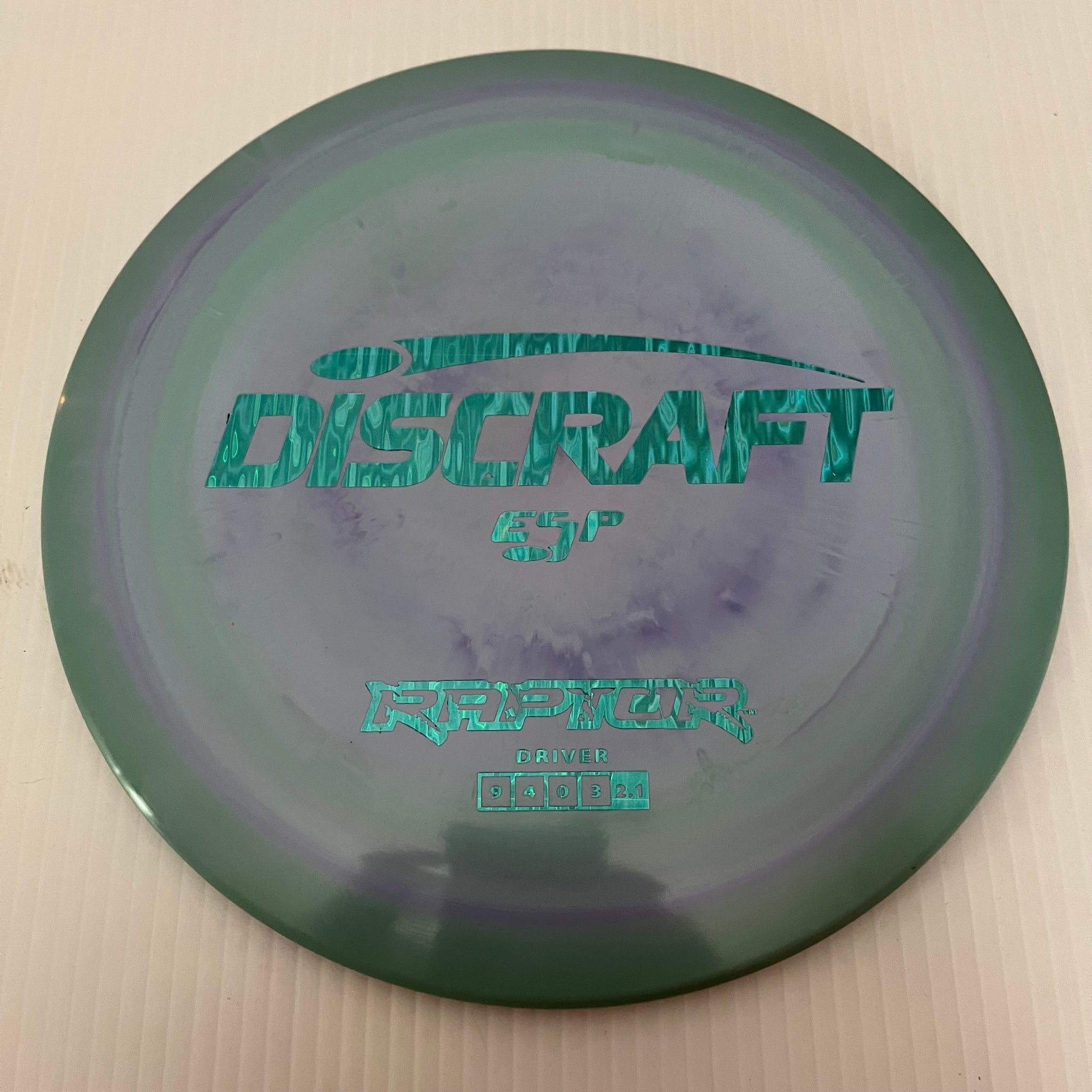 Discraft ESP Raptor 9/4/0/3 (170-172 grams)