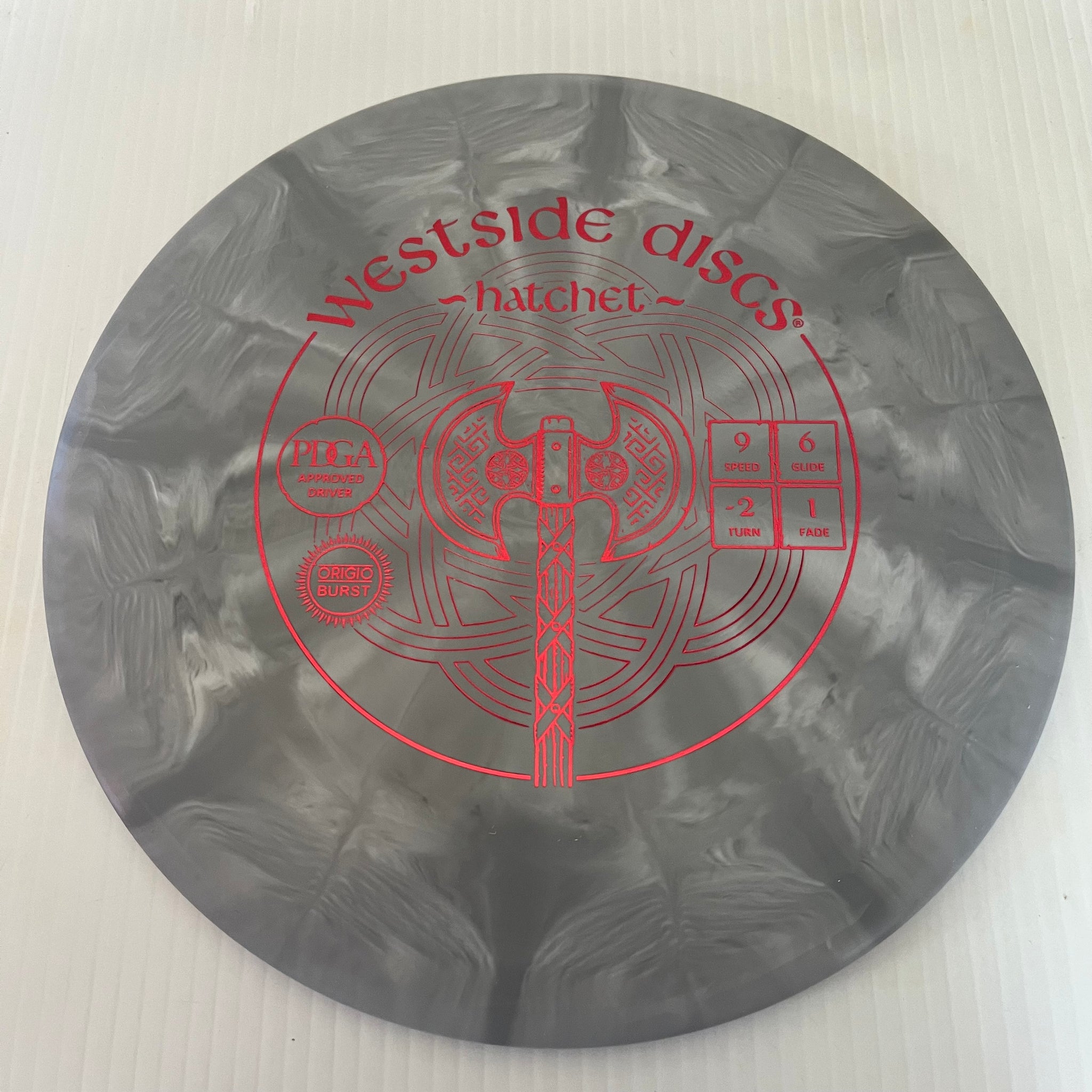 Westside Discs Origio Burst Hatchet 9/6/-2/1
