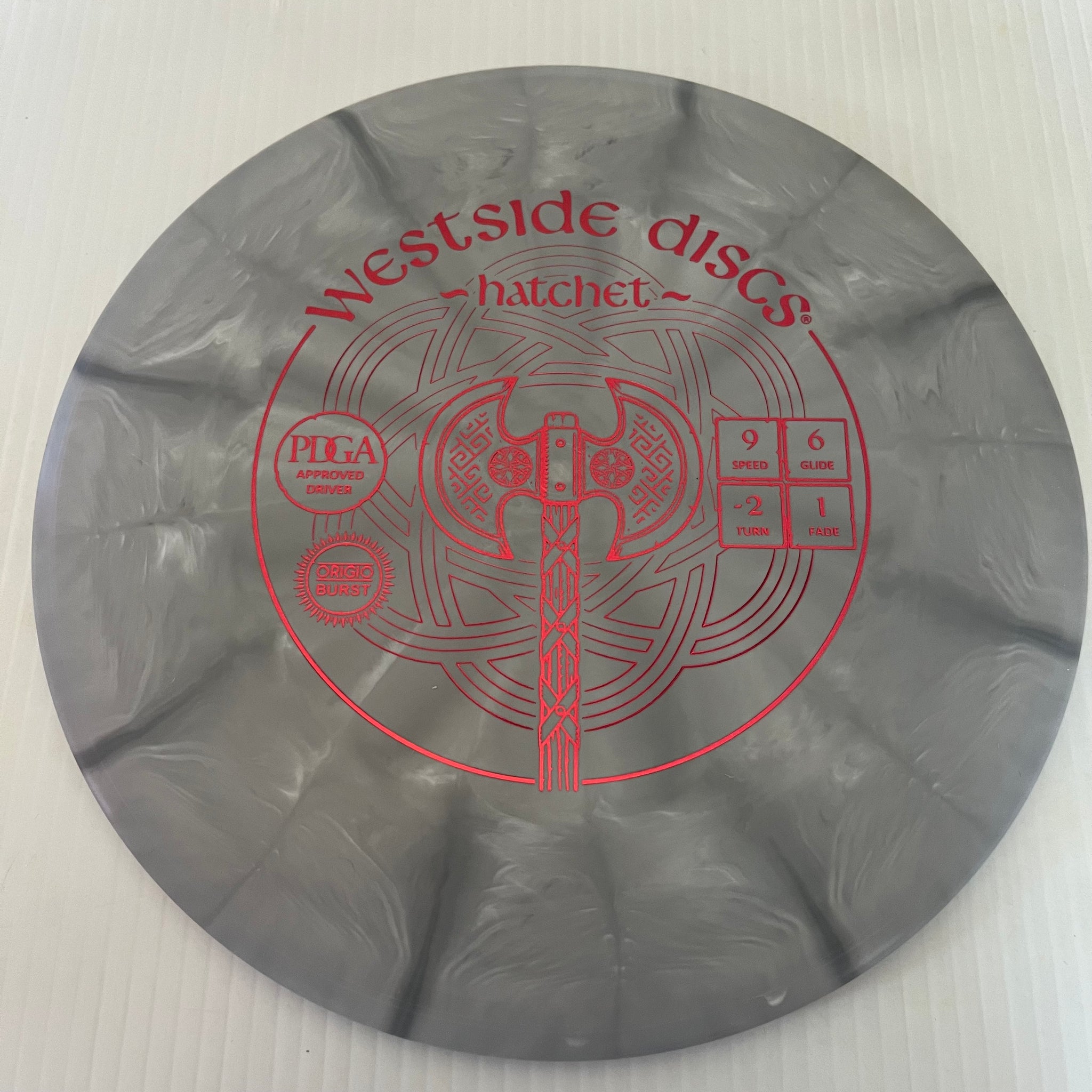 Westside Discs Origio Burst Hatchet 9/6/-2/1