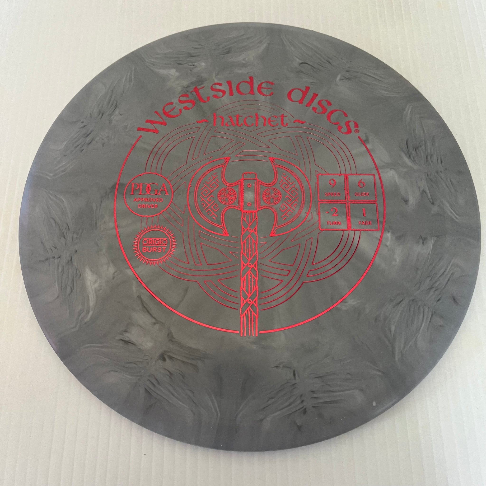 Westside Discs Origio Burst Hatchet 9/6/-2/1