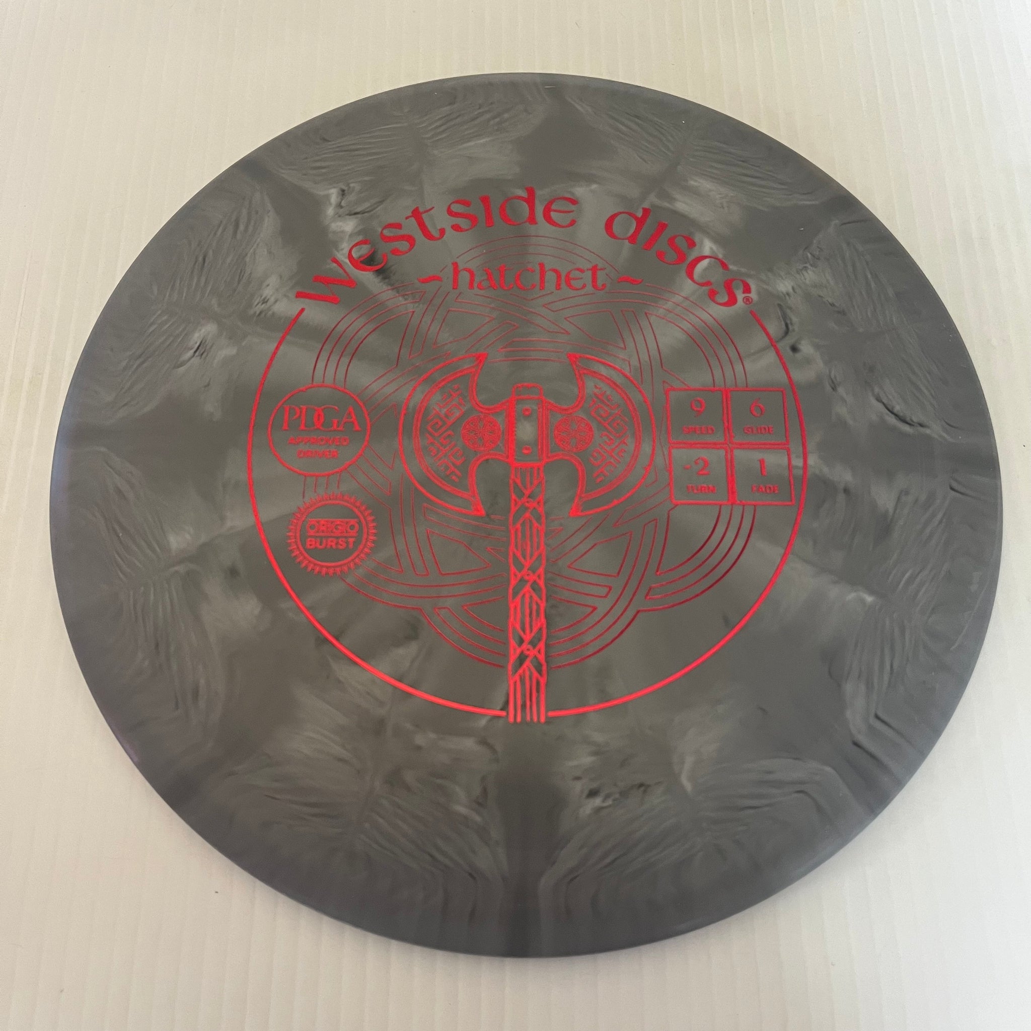 Westside Discs Origio Burst Hatchet 9/6/-2/1
