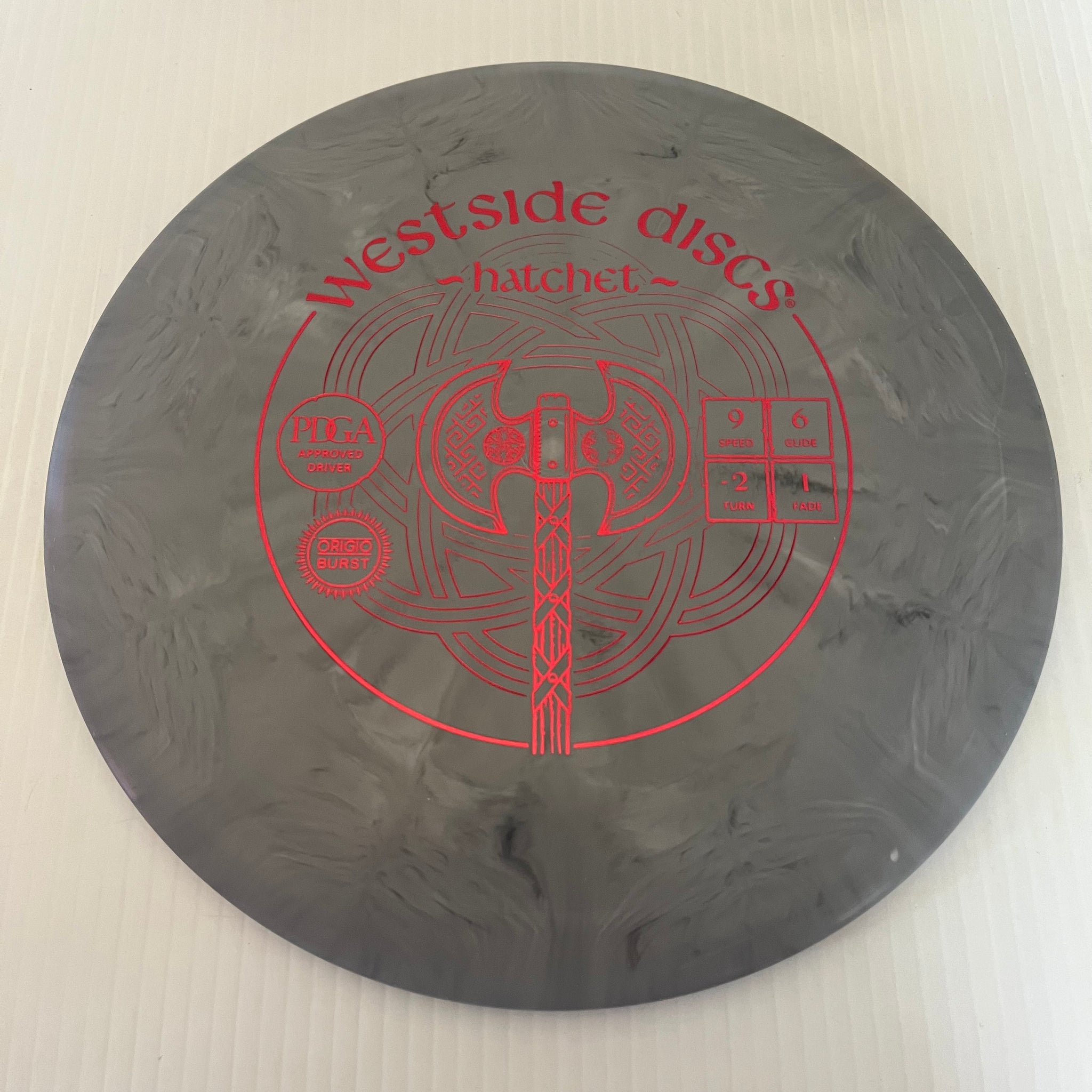 Westside Discs Origio Burst Hatchet 9/6/-2/1