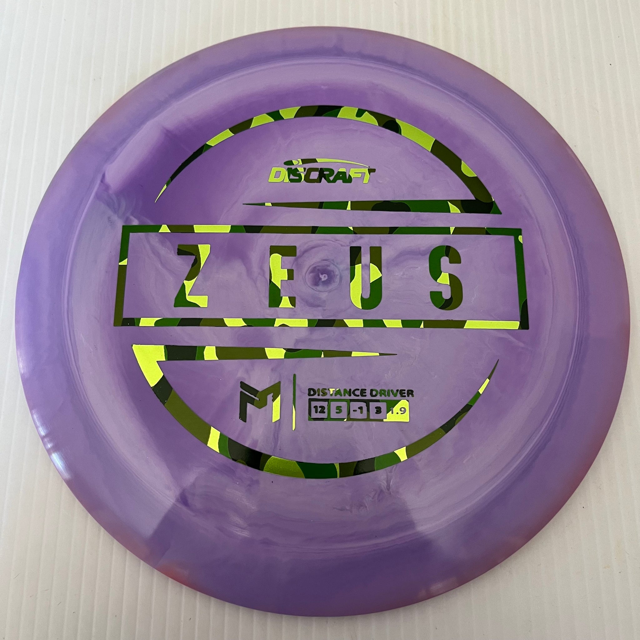 Discraft Paul McBeth Signature ESP Zeus 12/5/-1/3 (173-174g)