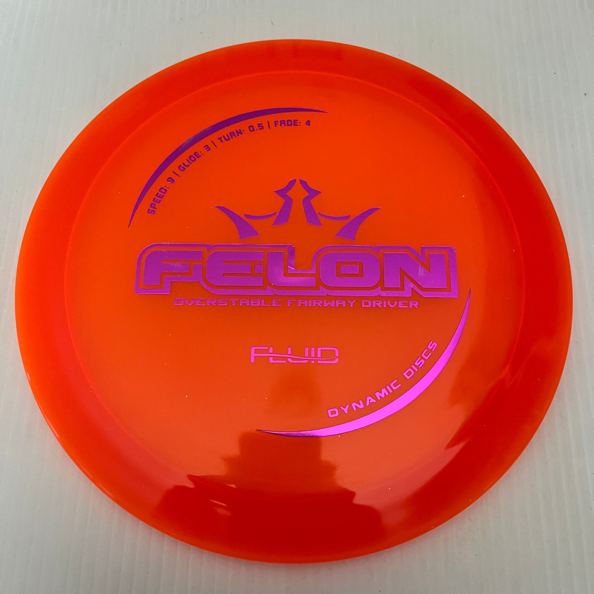 Dynamic Discs Fluid Felon 9/3/0.5/4