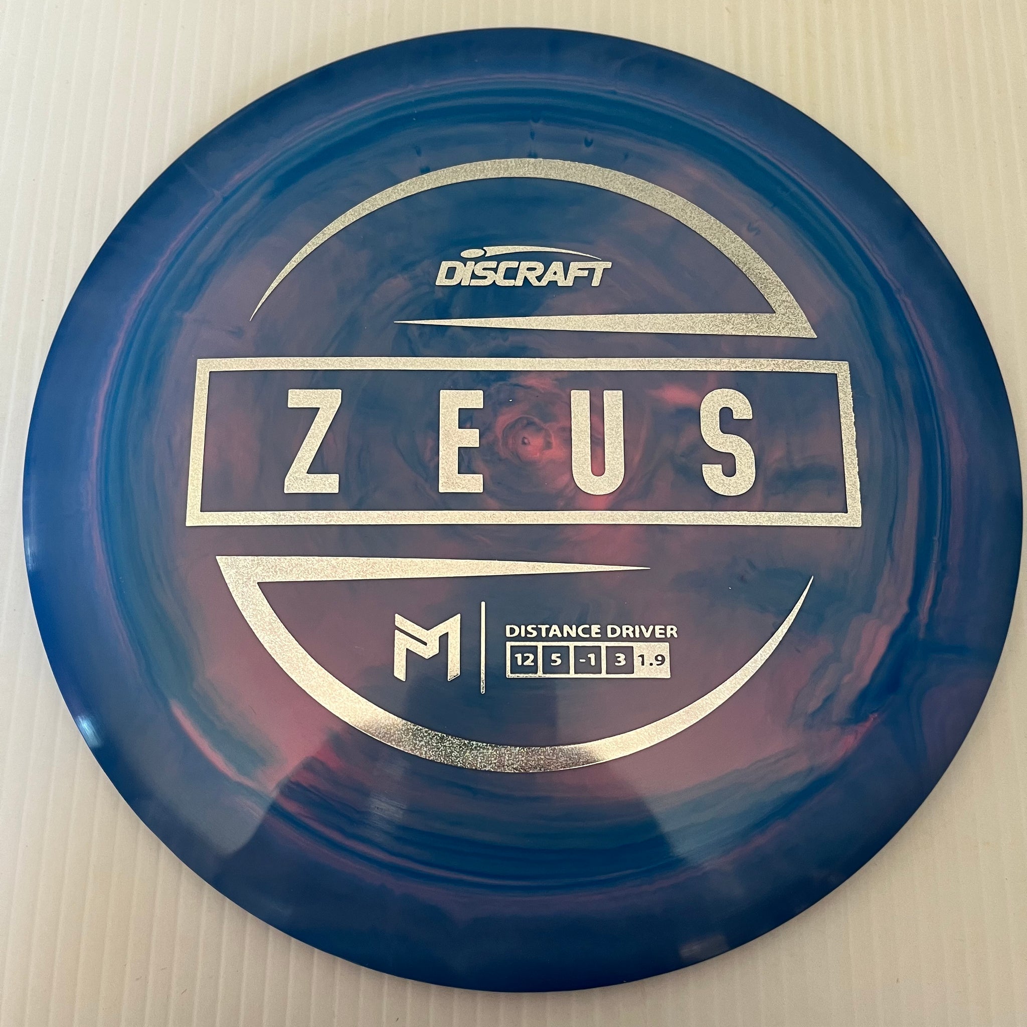 Discraft Paul McBeth Signature ESP Zeus 12/5/-1/3 (173-174g)