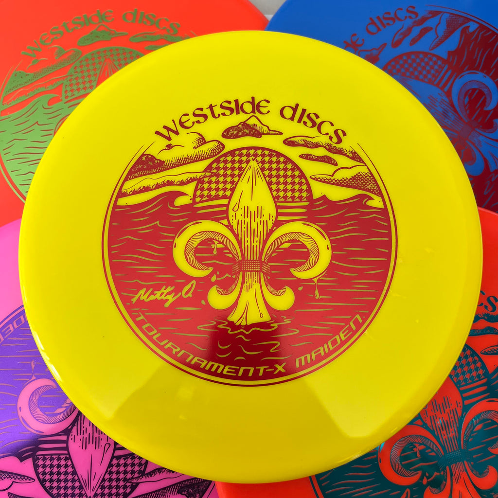 Westside Discs Matt Orum Tournament-X Maiden 3/4/0/1