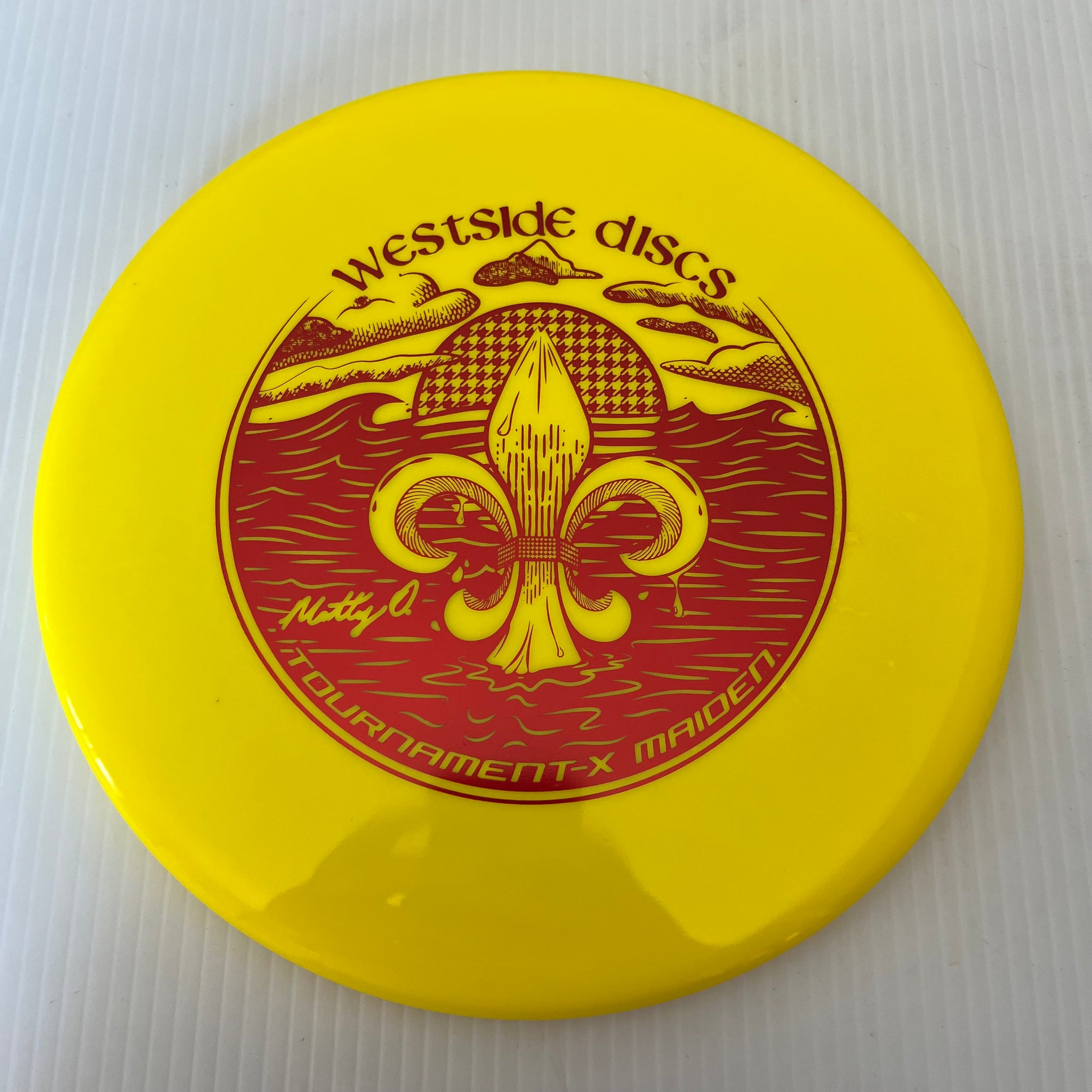 Westside Discs Matt Orum Tournament-X Maiden 3/4/0/1