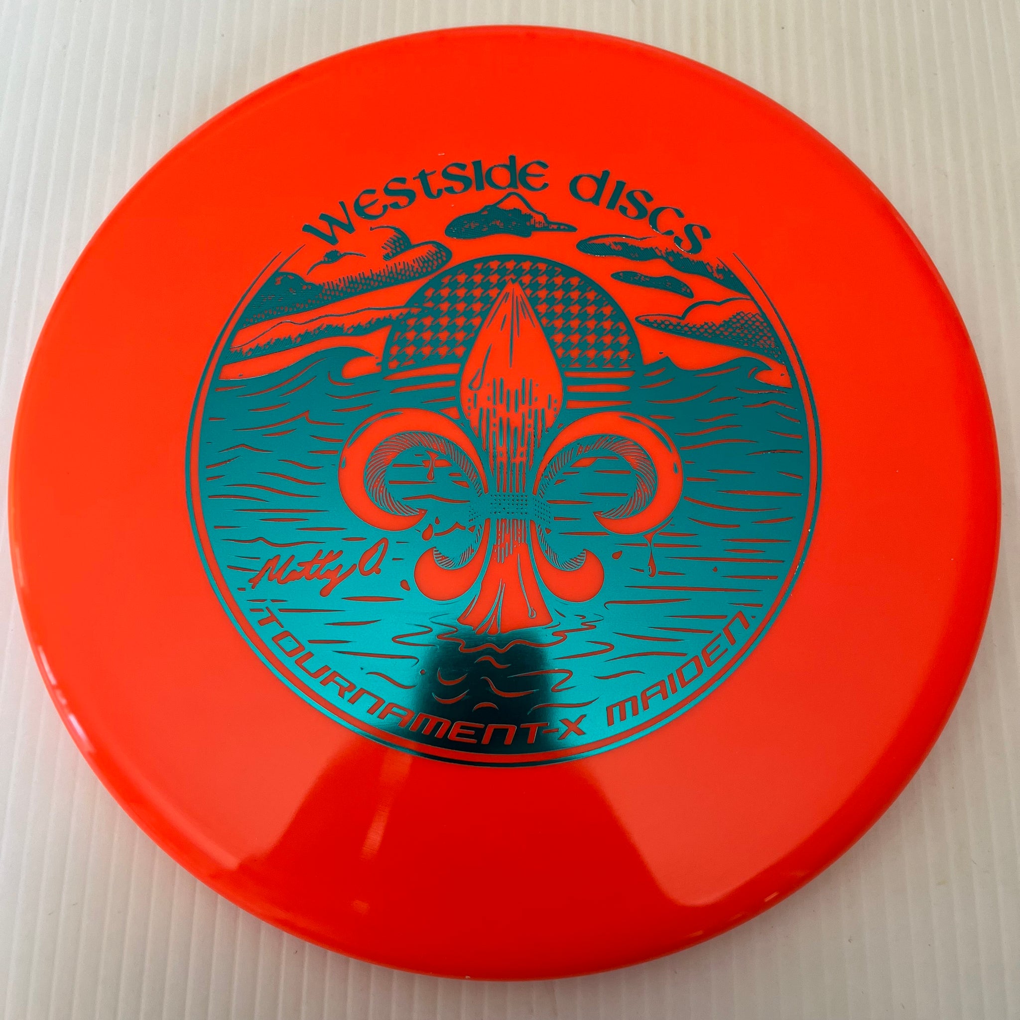 Westside Discs Matt Orum Tournament-X Maiden 3/4/0/1