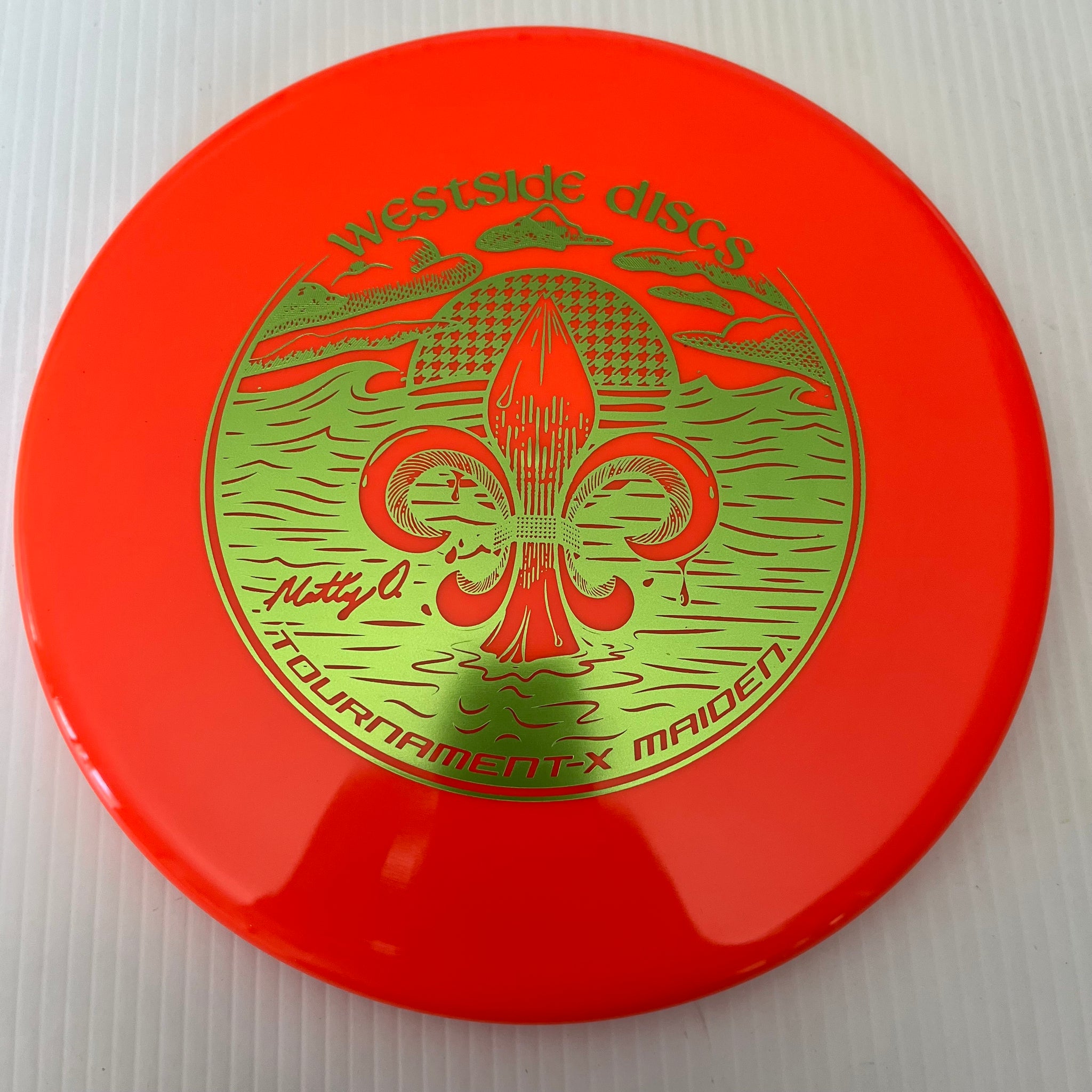 Westside Discs Matt Orum Tournament-X Maiden 3/4/0/1