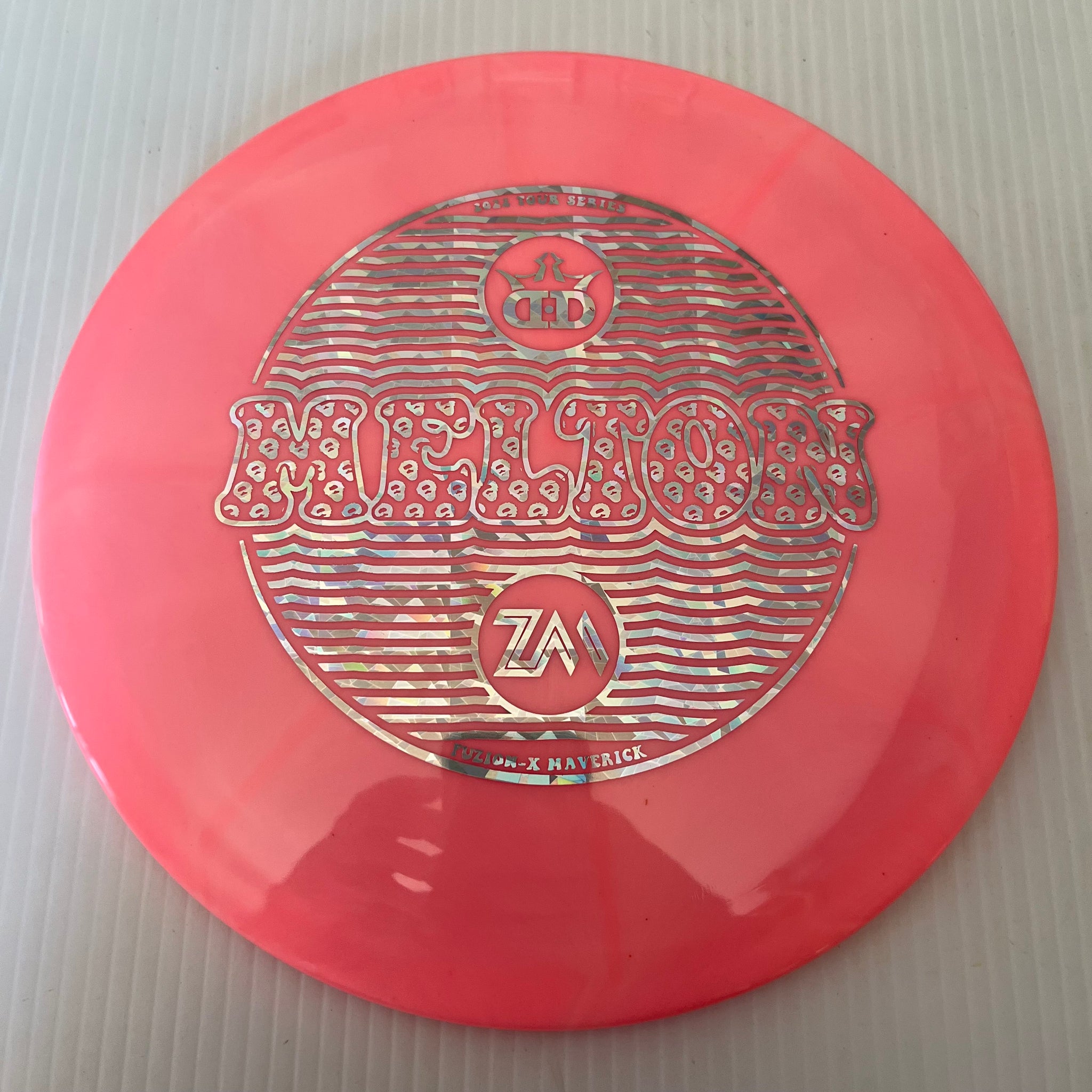 Dynamic Discs 2022 Zach Melton Team Series Fuzion-X Burst Maverick 7/4/-1.5/2