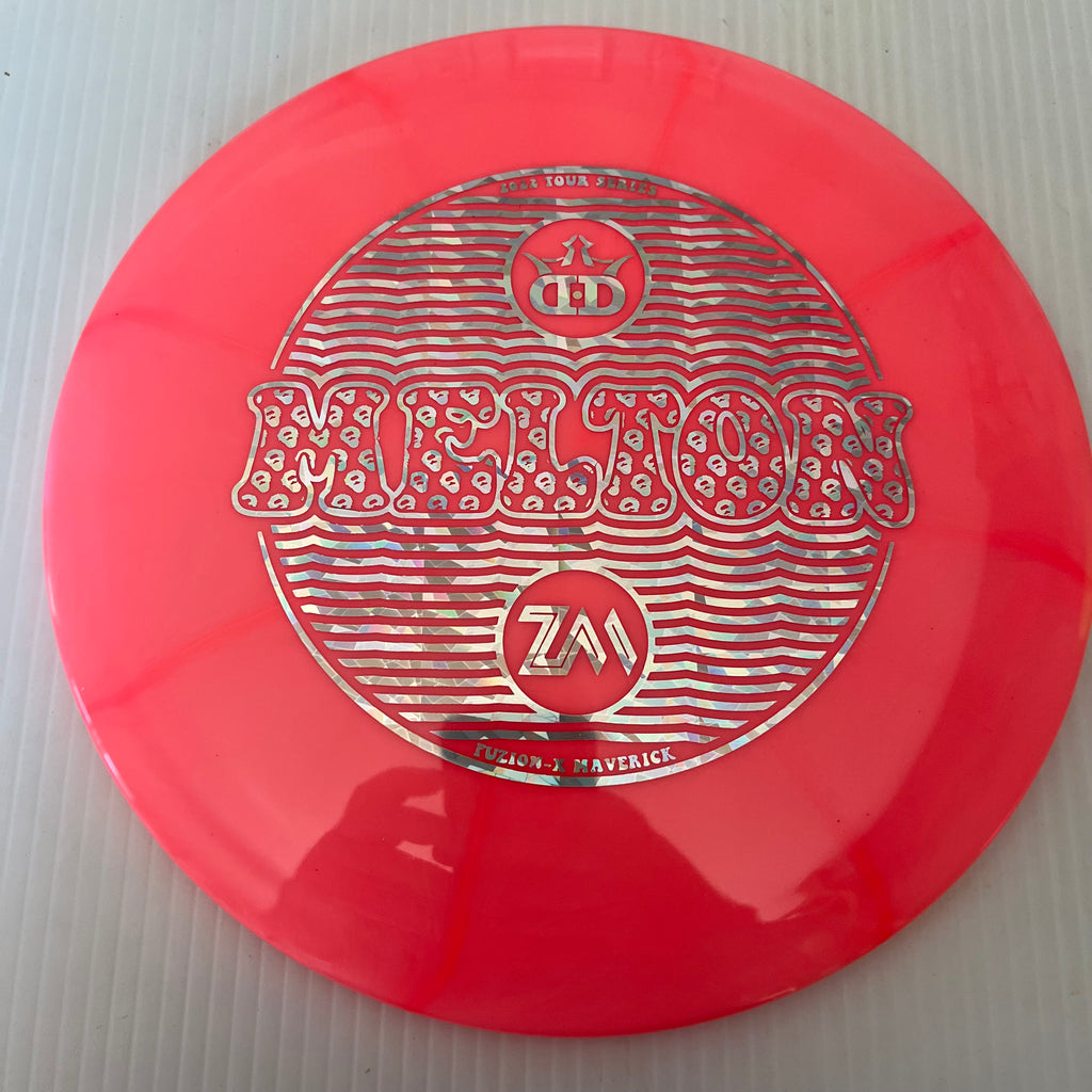 Dynamic Discs 2022 Zach Melton Team Series Fuzion-X Burst Maverick 7/4/-1.5/2