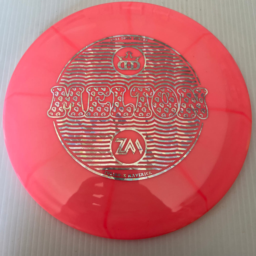 Dynamic Discs 2022 Zach Melton Team Series Fuzion-X Burst Maverick 7/4/-1.5/2