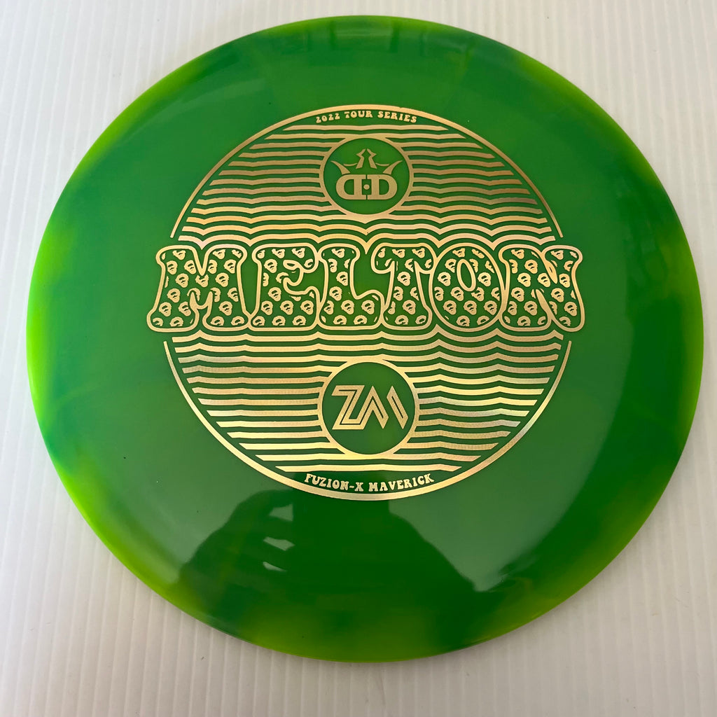 Dynamic Discs 2022 Zach Melton Team Series Fuzion-X Burst Maverick 7/4/-1.5/2
