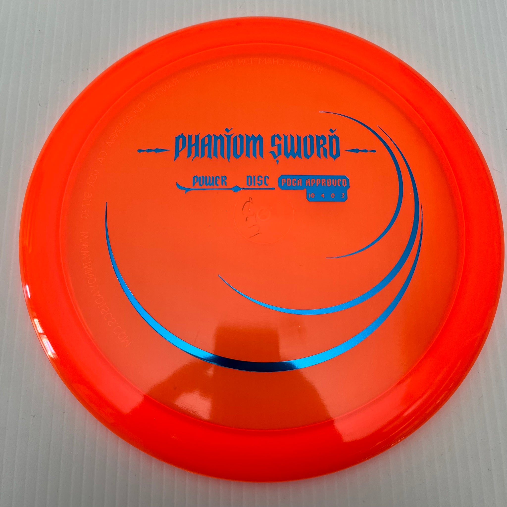 Innova Champion Phantom Sword Power Disc 10/4/0/3