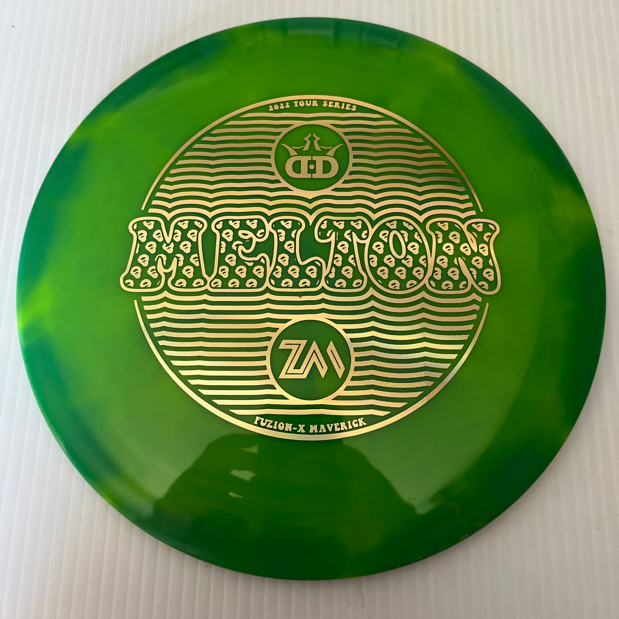 Dynamic Discs 2022 Zach Melton Team Series Fuzion-X Burst Maverick 7/4/-1.5/2
