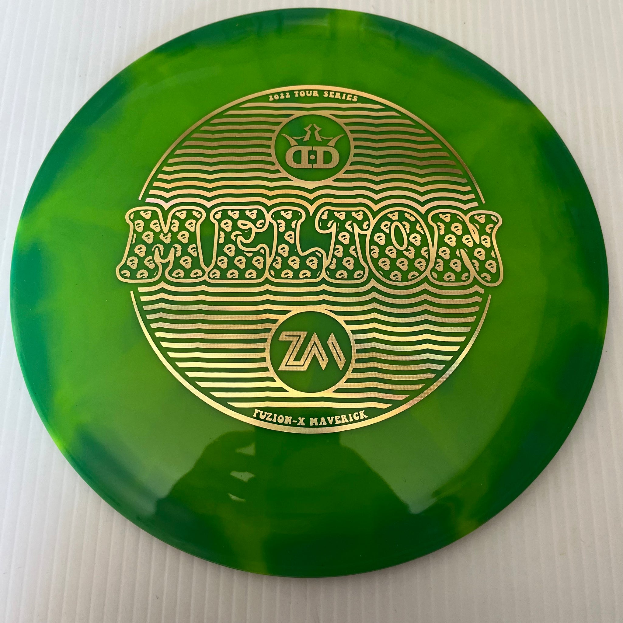 Dynamic Discs 2022 Zach Melton Team Series Fuzion-X Burst Maverick 7/4/-1.5/2