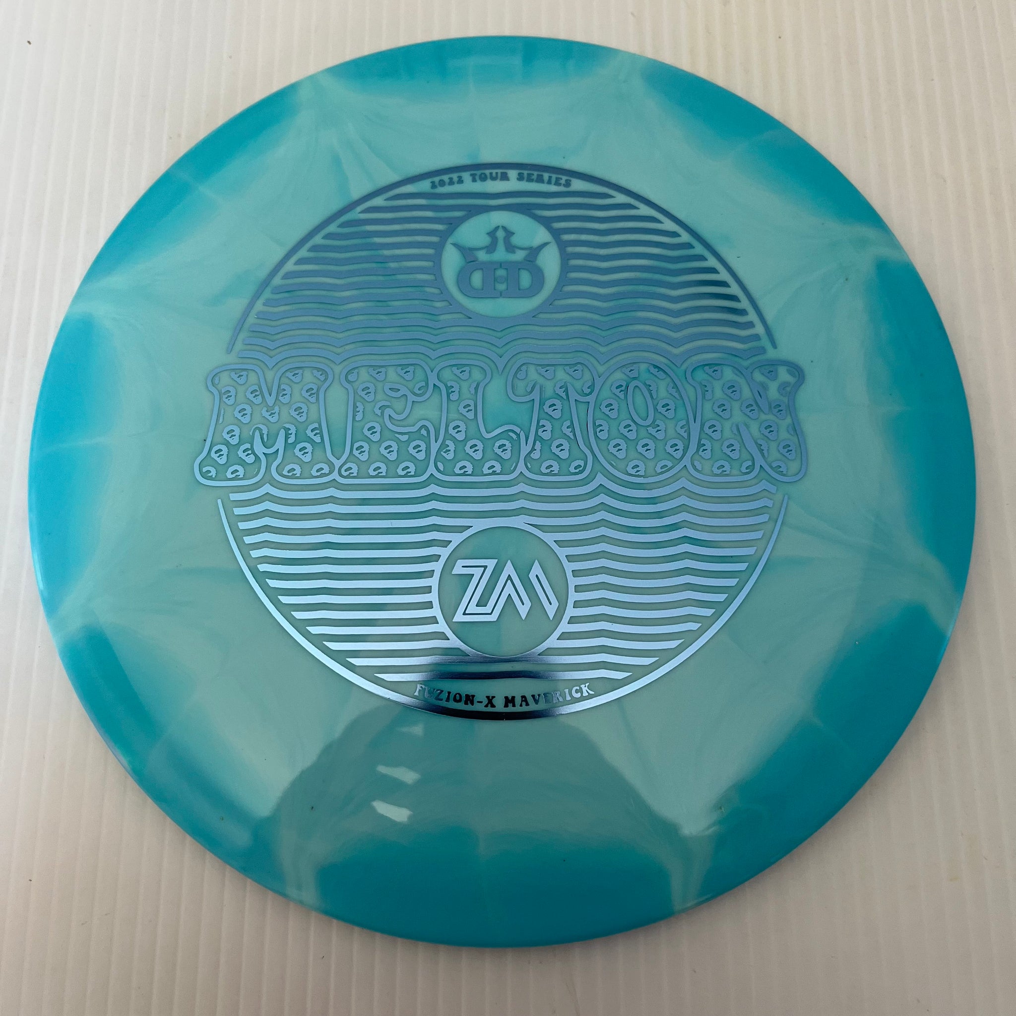 Dynamic Discs 2022 Zach Melton Team Series Fuzion-X Burst Maverick 7/4/-1.5/2