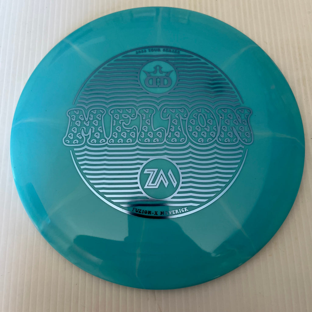Dynamic Discs 2022 Zach Melton Team Series Fuzion-X Burst Maverick 7/4/-1.5/2