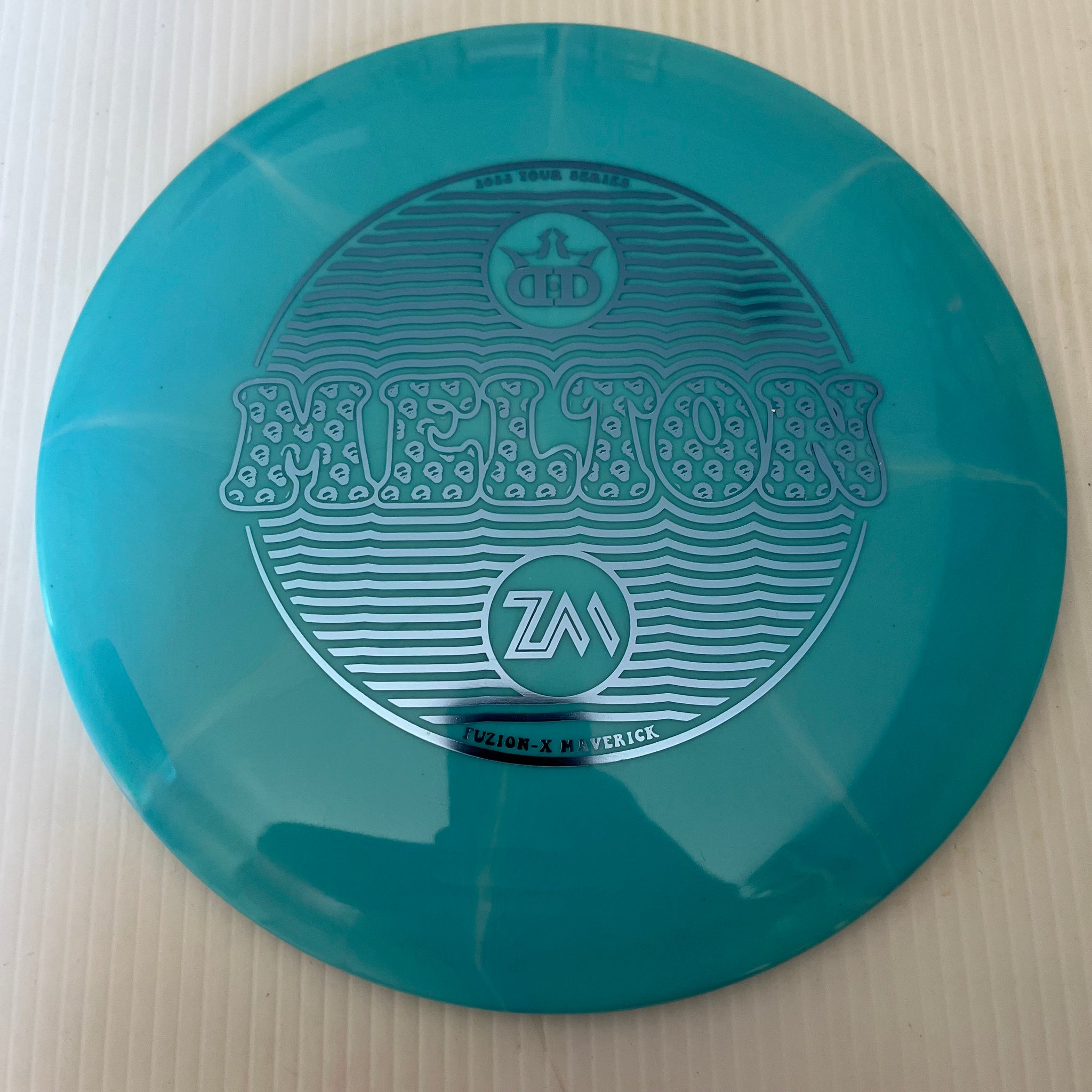 Dynamic Discs 2022 Zach Melton Team Series Fuzion-X Burst Maverick 7/4/-1.5/2