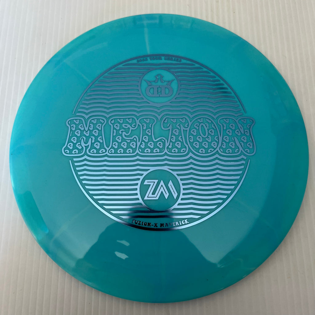 Dynamic Discs 2022 Zach Melton Team Series Fuzion-X Burst Maverick 7/4/-1.5/2