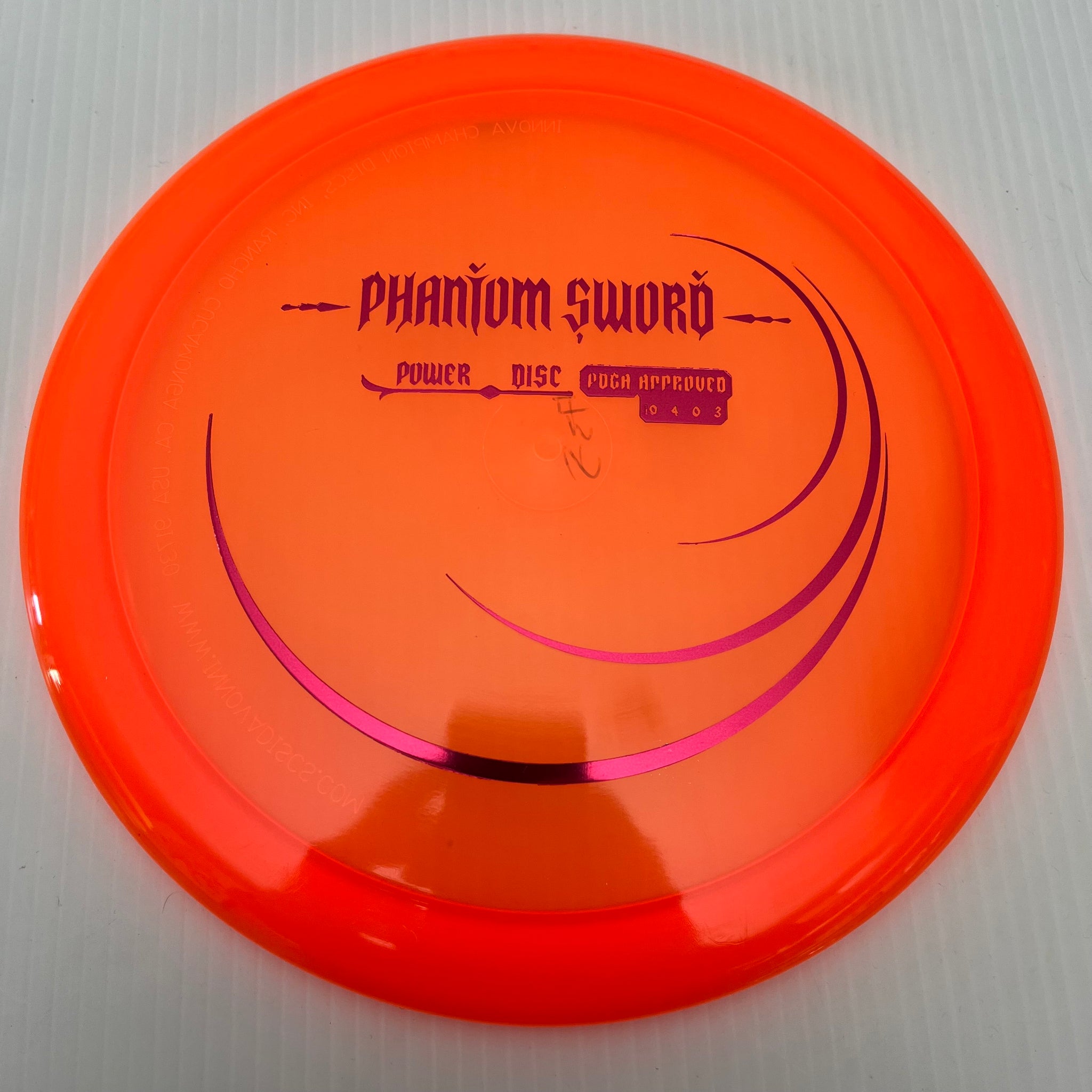Innova Champion Phantom Sword Power Disc 10/4/0/3