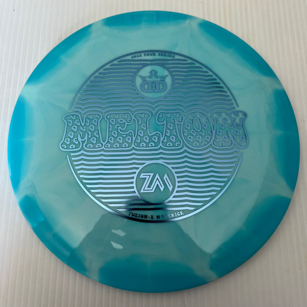 Dynamic Discs 2022 Zach Melton Team Series Fuzion-X Burst Maverick 7/4/-1.5/2