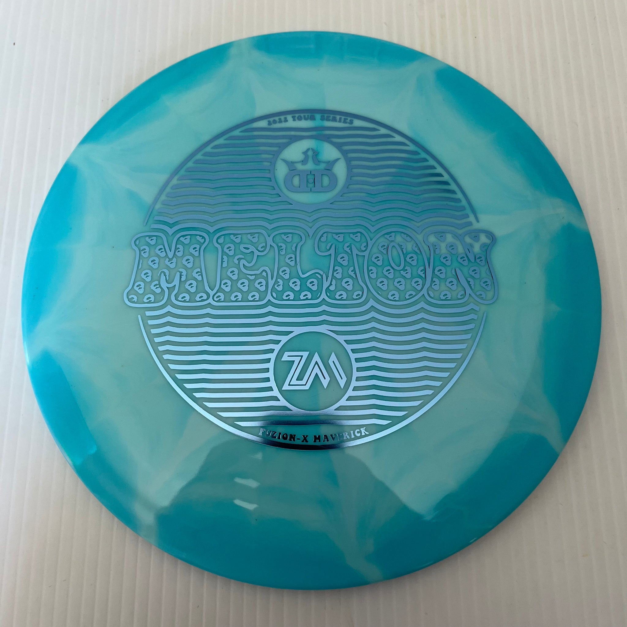 Dynamic Discs 2022 Zach Melton Team Series Fuzion-X Burst Maverick 7/4/-1.5/2