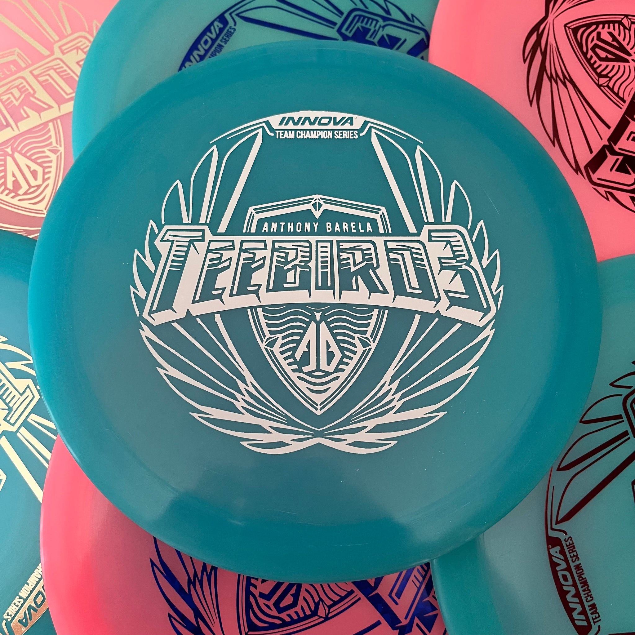 Innova 2022 Anthony Barela Team Champion Series Color Glow Champion TeeBird3 8/4/0/2