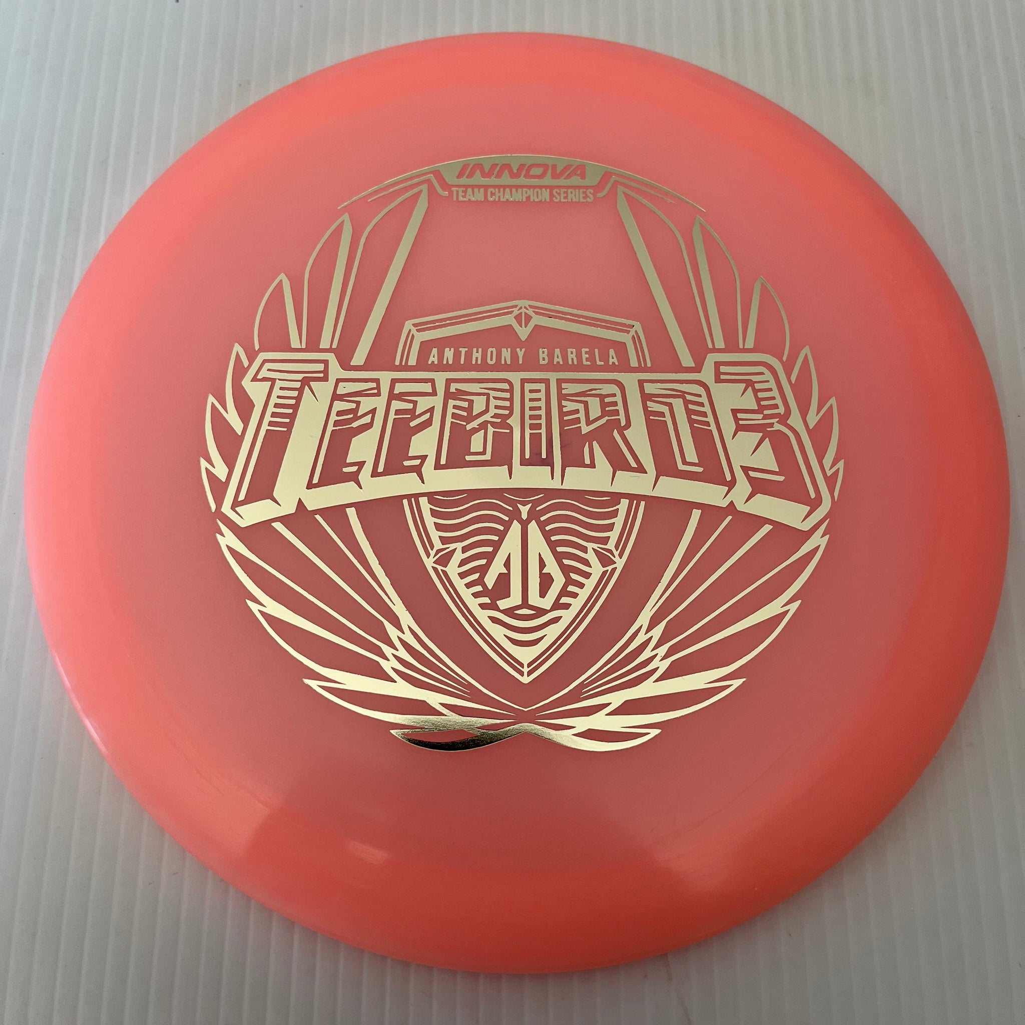 Innova 2022 Anthony Barela Team Champion Series Color Glow Champion TeeBird3 8/4/0/2