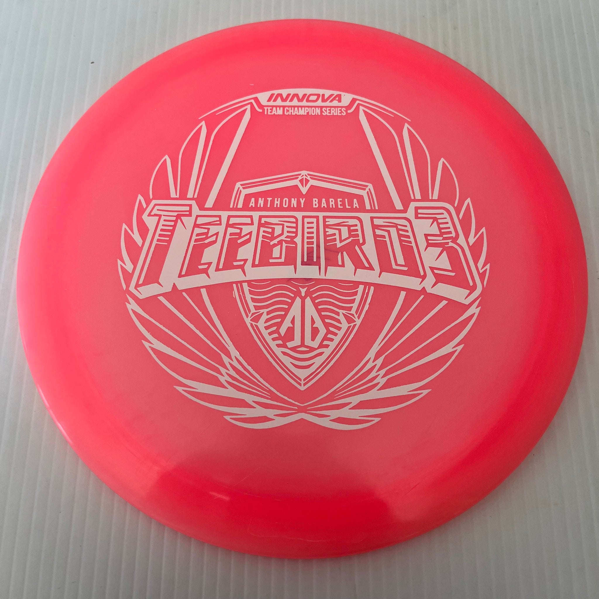 Innova 2022 Anthony Barela Team Champion Series Color Glow Champion TeeBird3 8/4/0/2