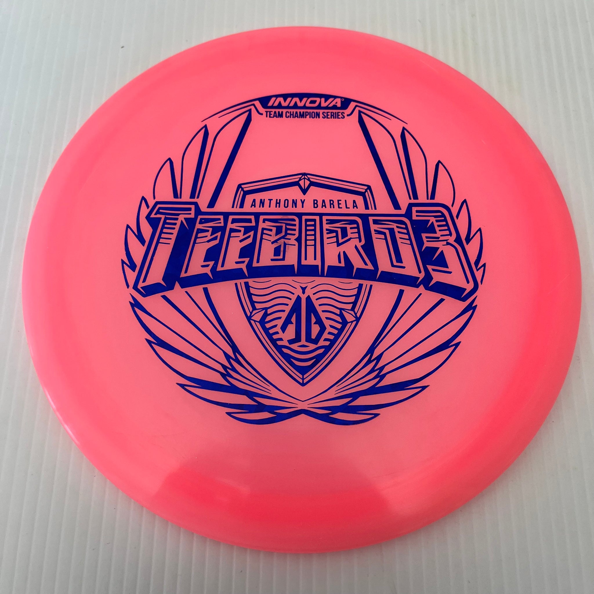 Innova 2022 Anthony Barela Team Champion Series Color Glow Champion TeeBird3 8/4/0/2