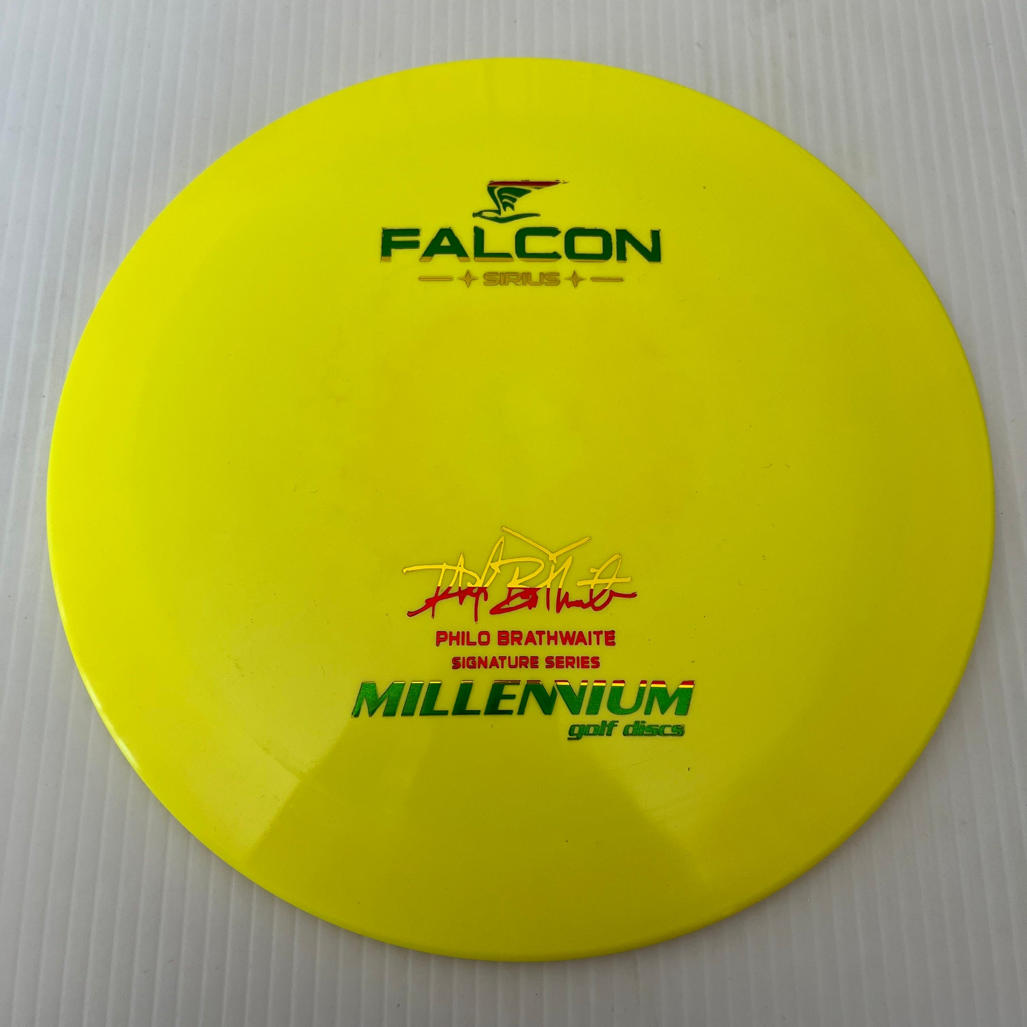 Millennium Discs Philo Brathwaite Signature Sirius Falcon 13/5/-2/2