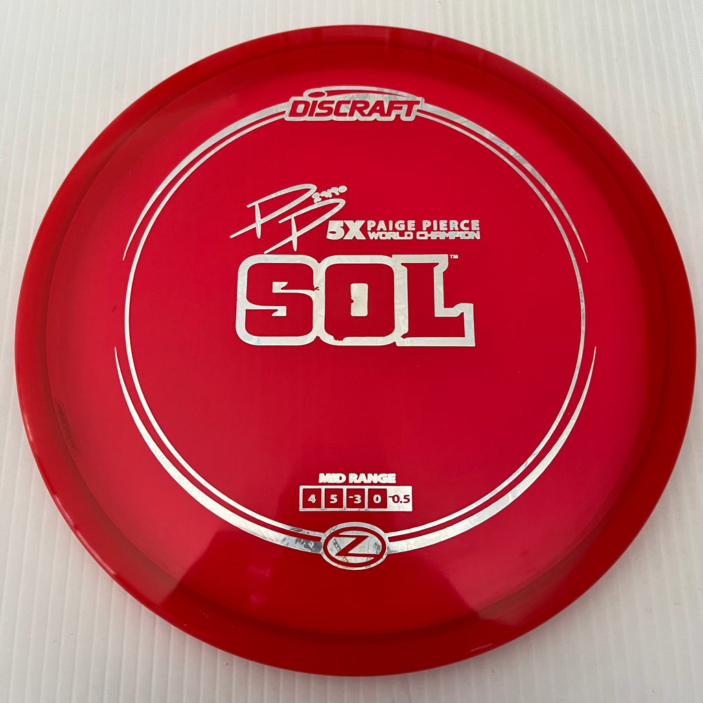 Discraft 5x Paige Pierce Z Sol 4/5/-3/0