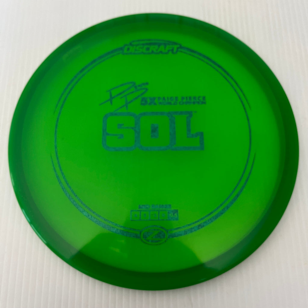 Discraft 5x Paige Pierce Z Sol 4/5/-3/0
