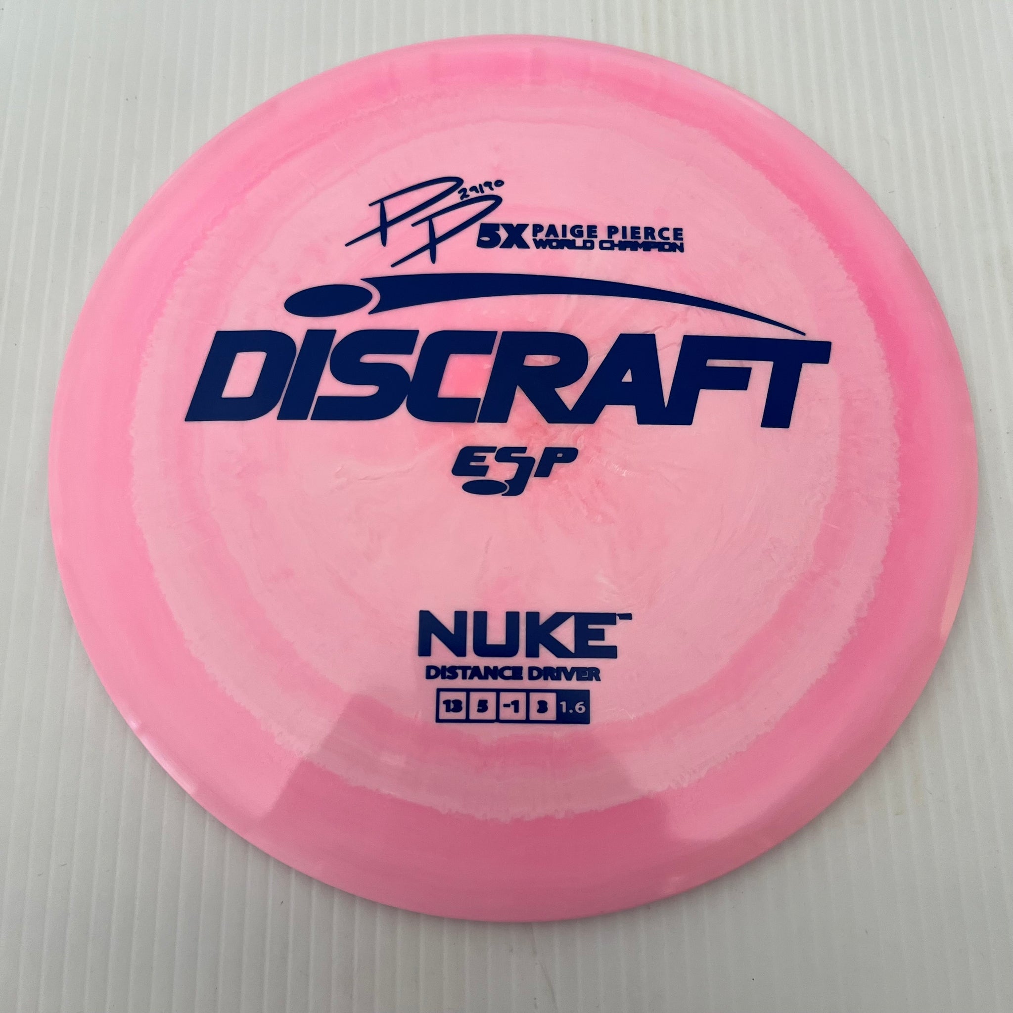 Discraft 5x Paige Pierce ESP Nuke 13/5/-1/3 (173-174g)