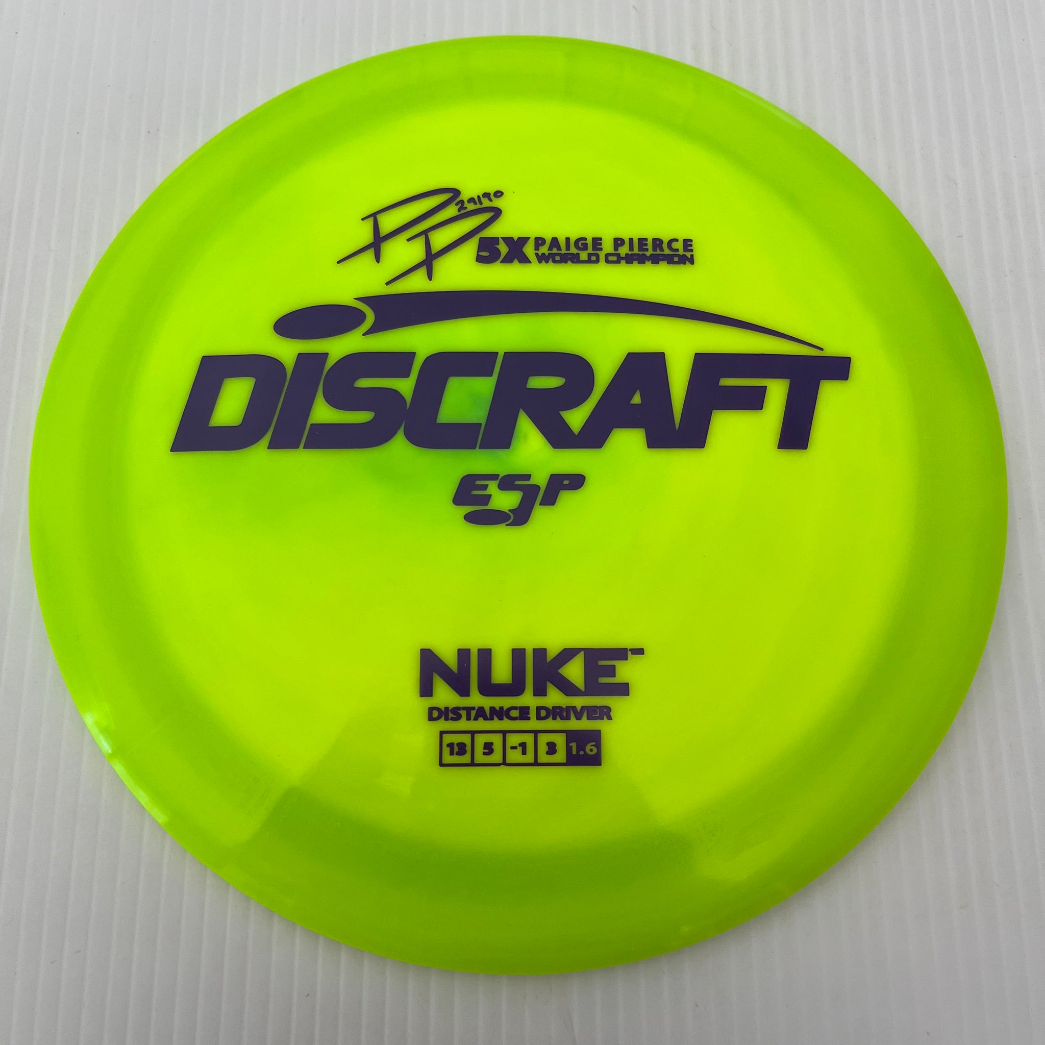 Discraft 5x Paige Pierce ESP Nuke 13/5/-1/3 (173-174g)