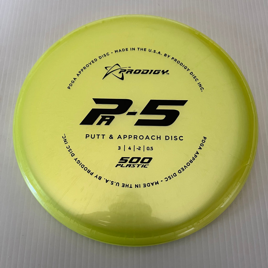Prodigy 500 Pa-5 3/4/-2/0.5