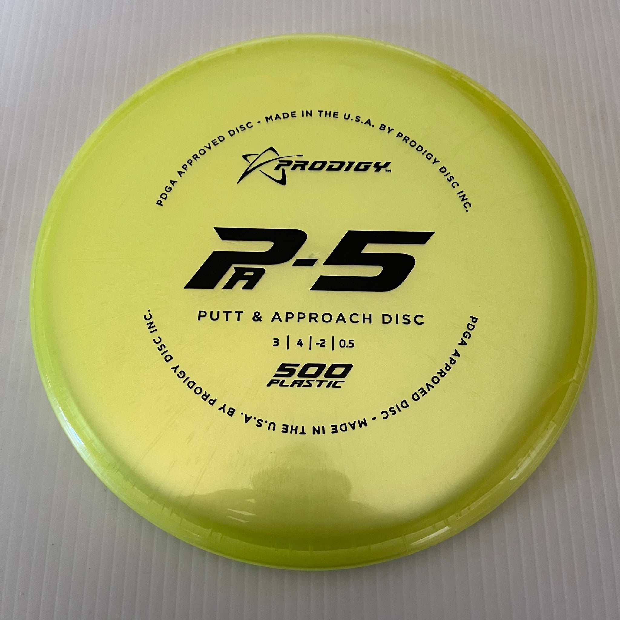 Prodigy 500 Pa-5 3/4/-2/0.5