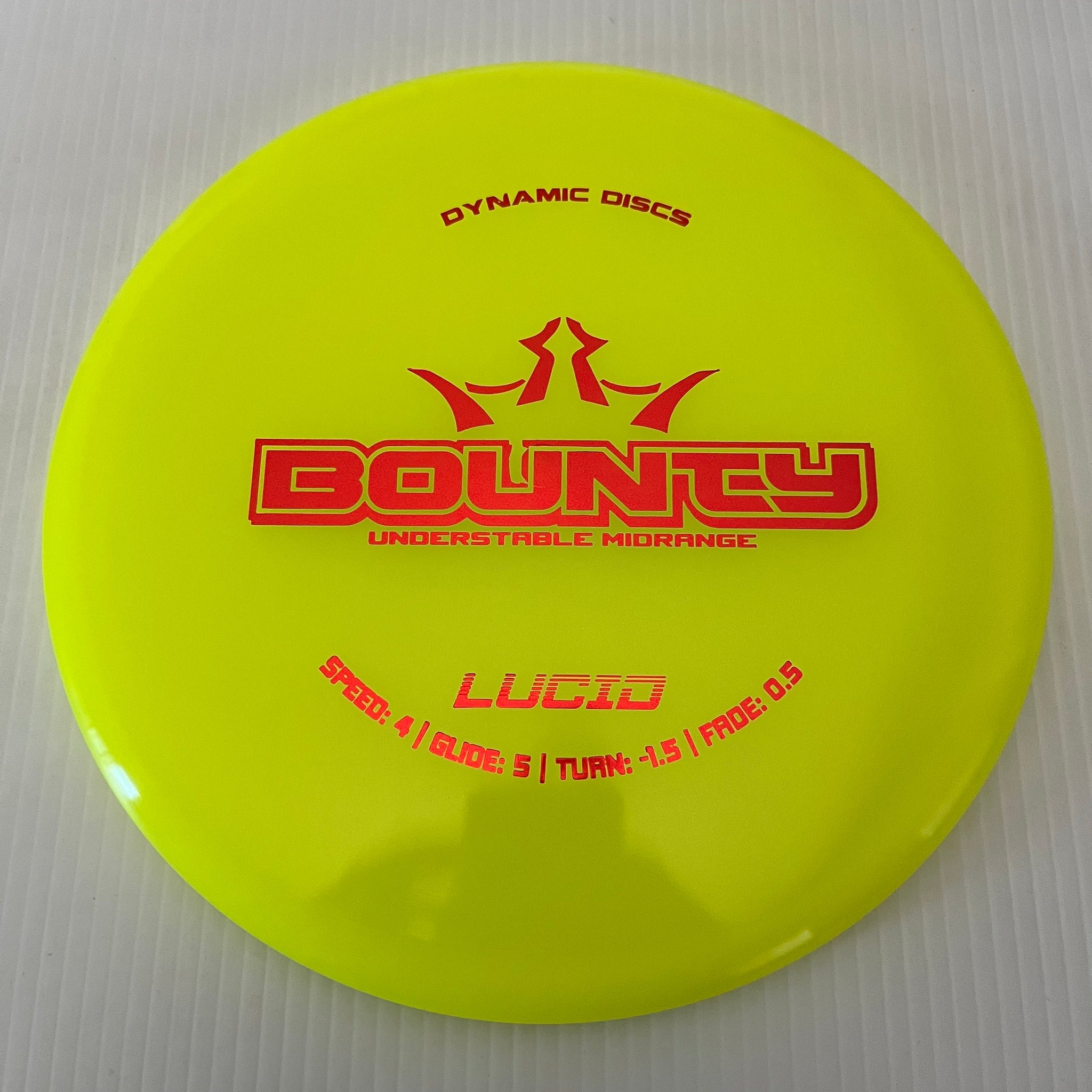 Dynamic Discs Lucid Bounty 4/5/-1.5/0.5