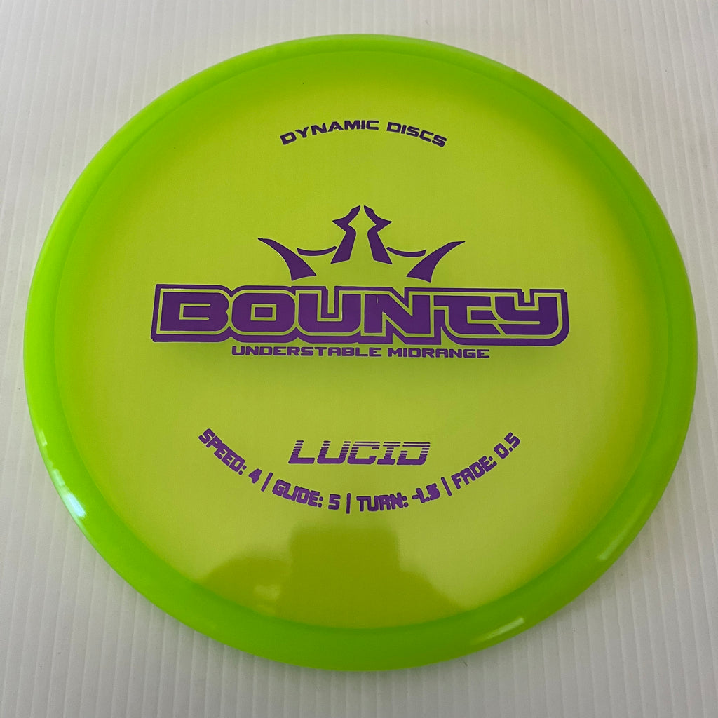 Dynamic Discs Lucid Bounty 4/5/-1.5/0.5
