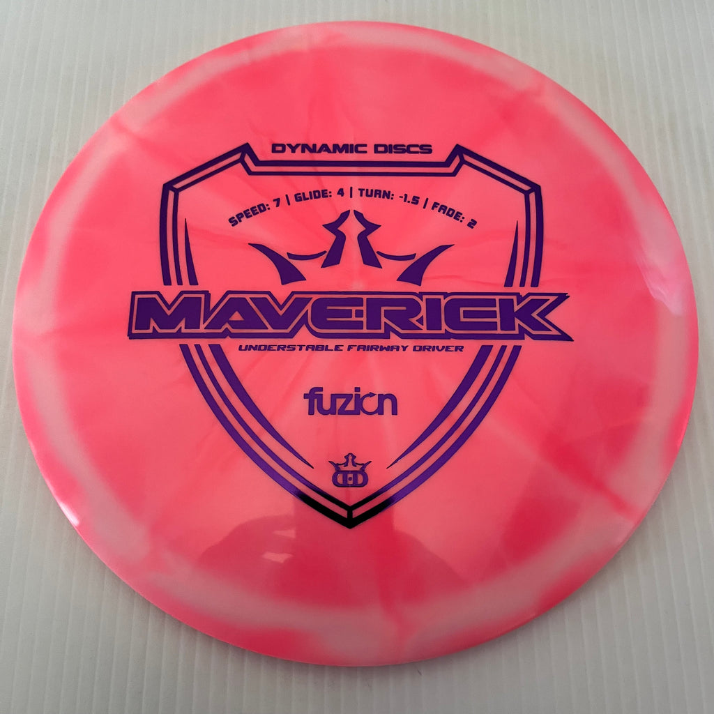 Dynamic Discs Fuzion Burst Maverick 7/4/-1.5/2
