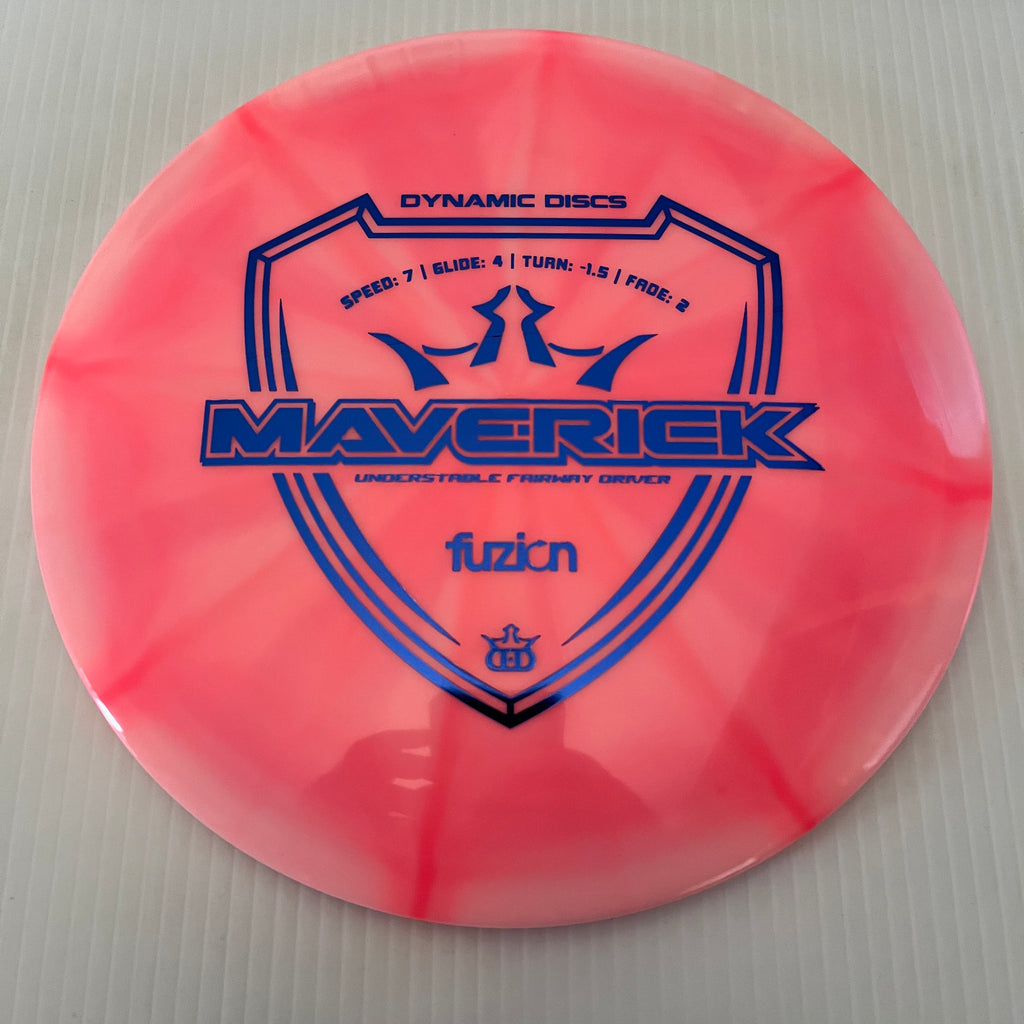 Dynamic Discs Fuzion Burst Maverick 7/4/-1.5/2