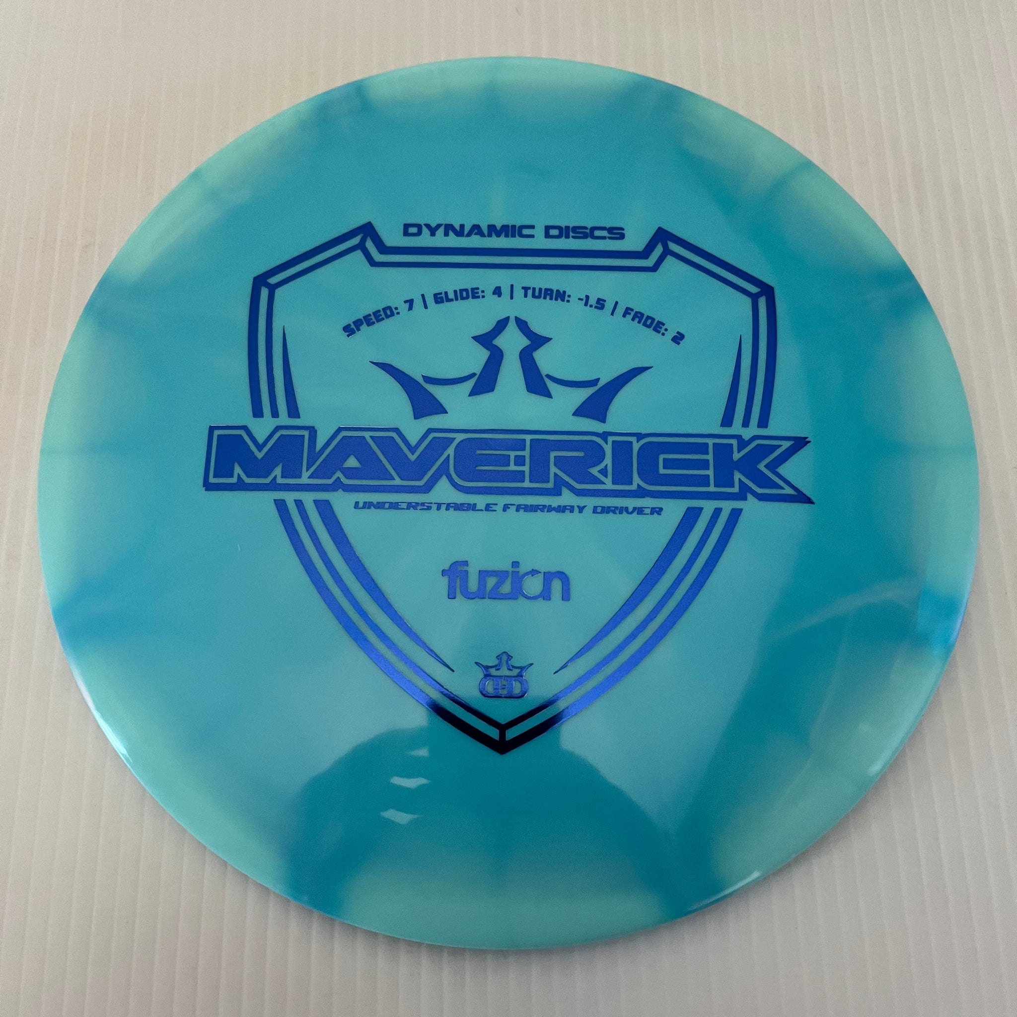Dynamic Discs Fuzion Burst Maverick 7/4/-1.5/2