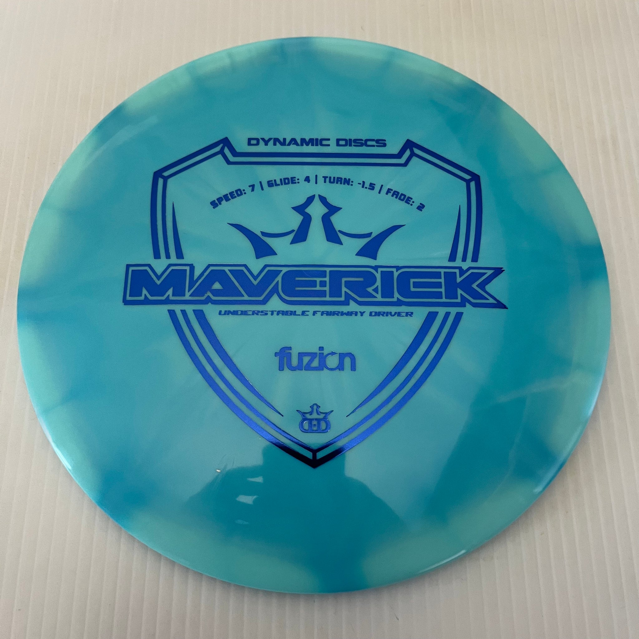 Dynamic Discs Fuzion Burst Maverick 7/4/-1.5/2