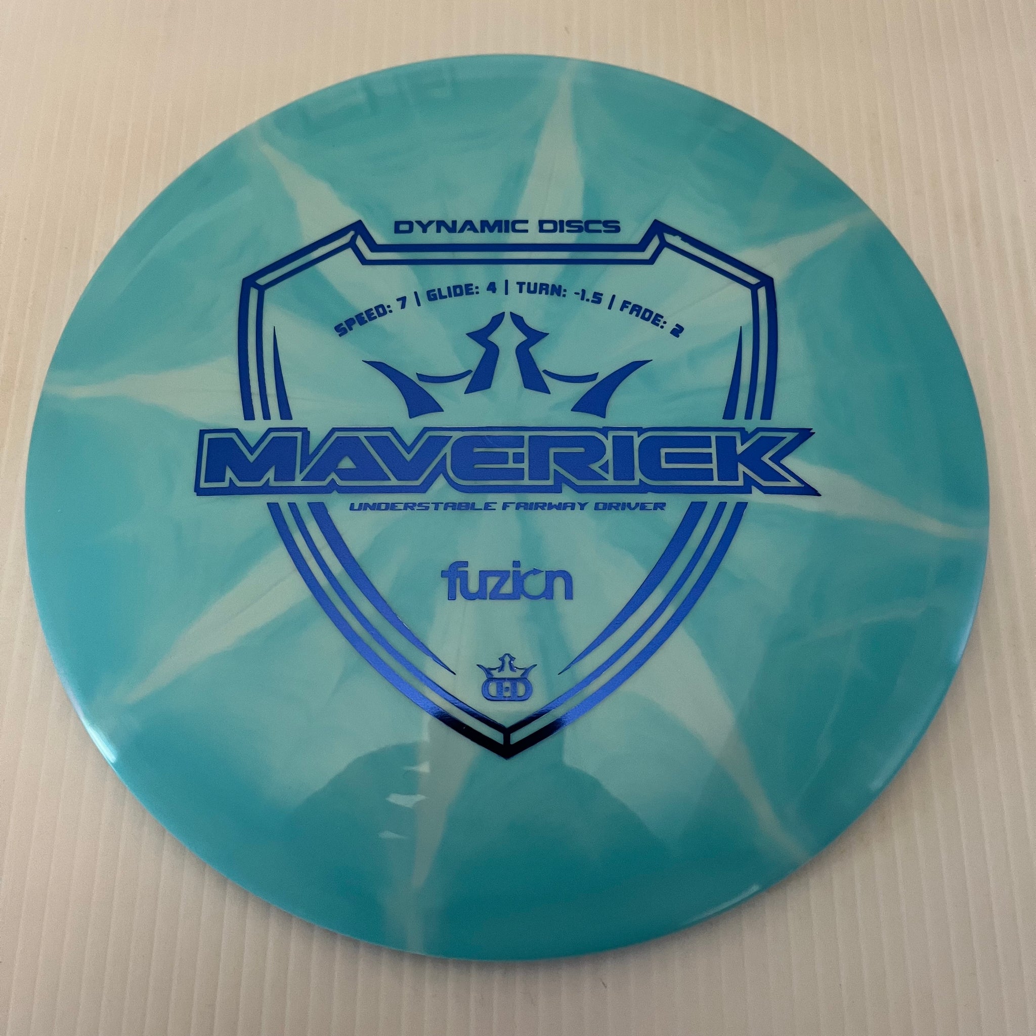 Dynamic Discs Fuzion Burst Maverick 7/4/-1.5/2