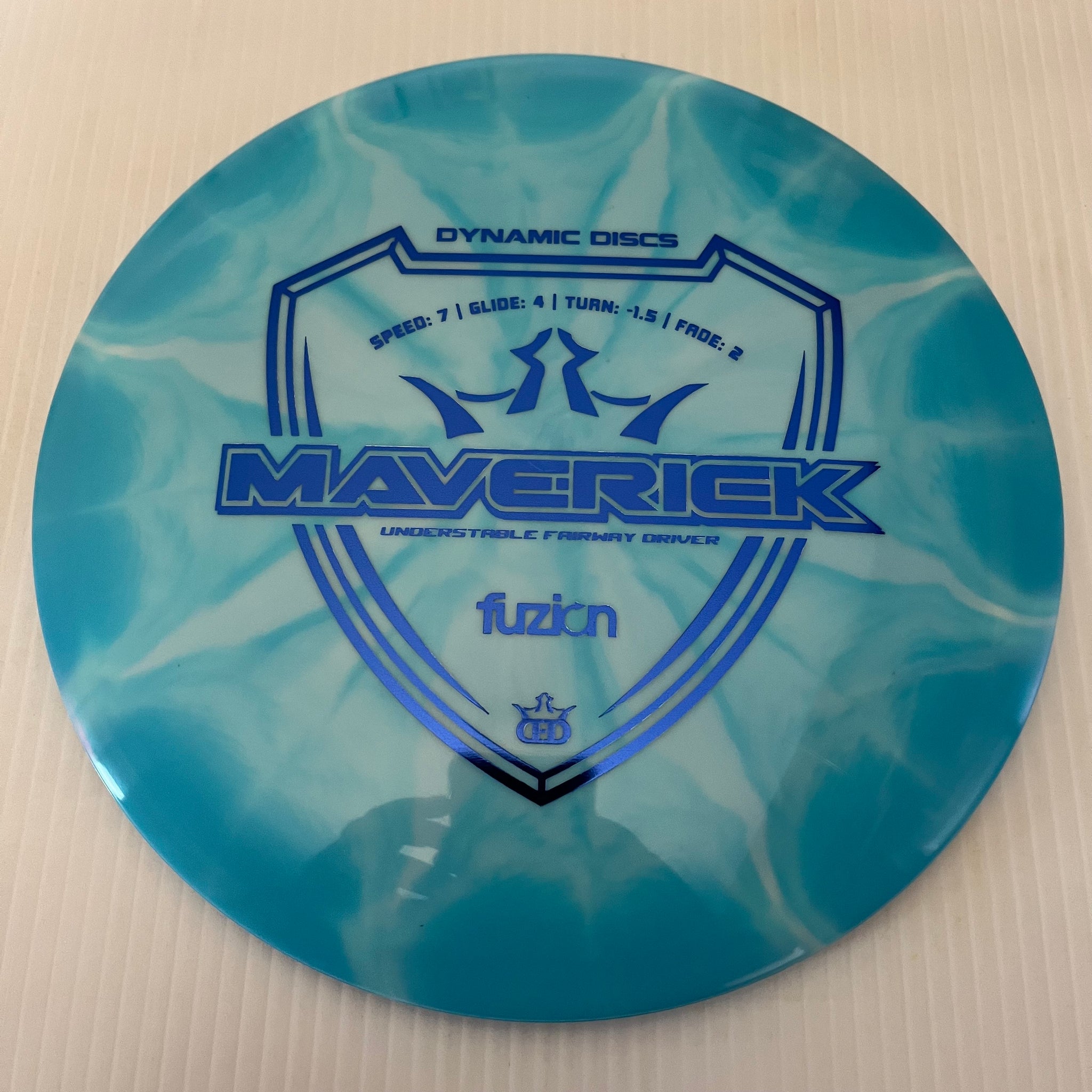 Dynamic Discs Fuzion Burst Maverick 7/4/-1.5/2