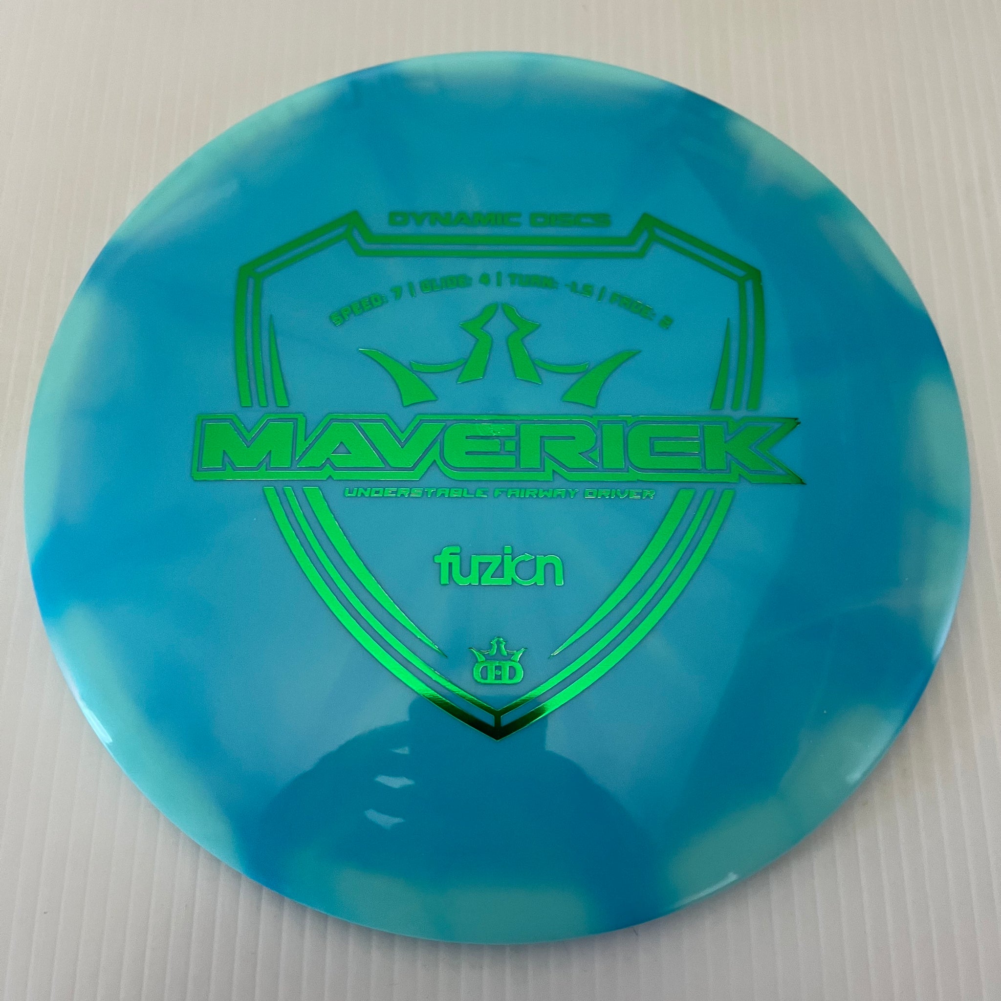 Dynamic Discs Fuzion Burst Maverick 7/4/-1.5/2