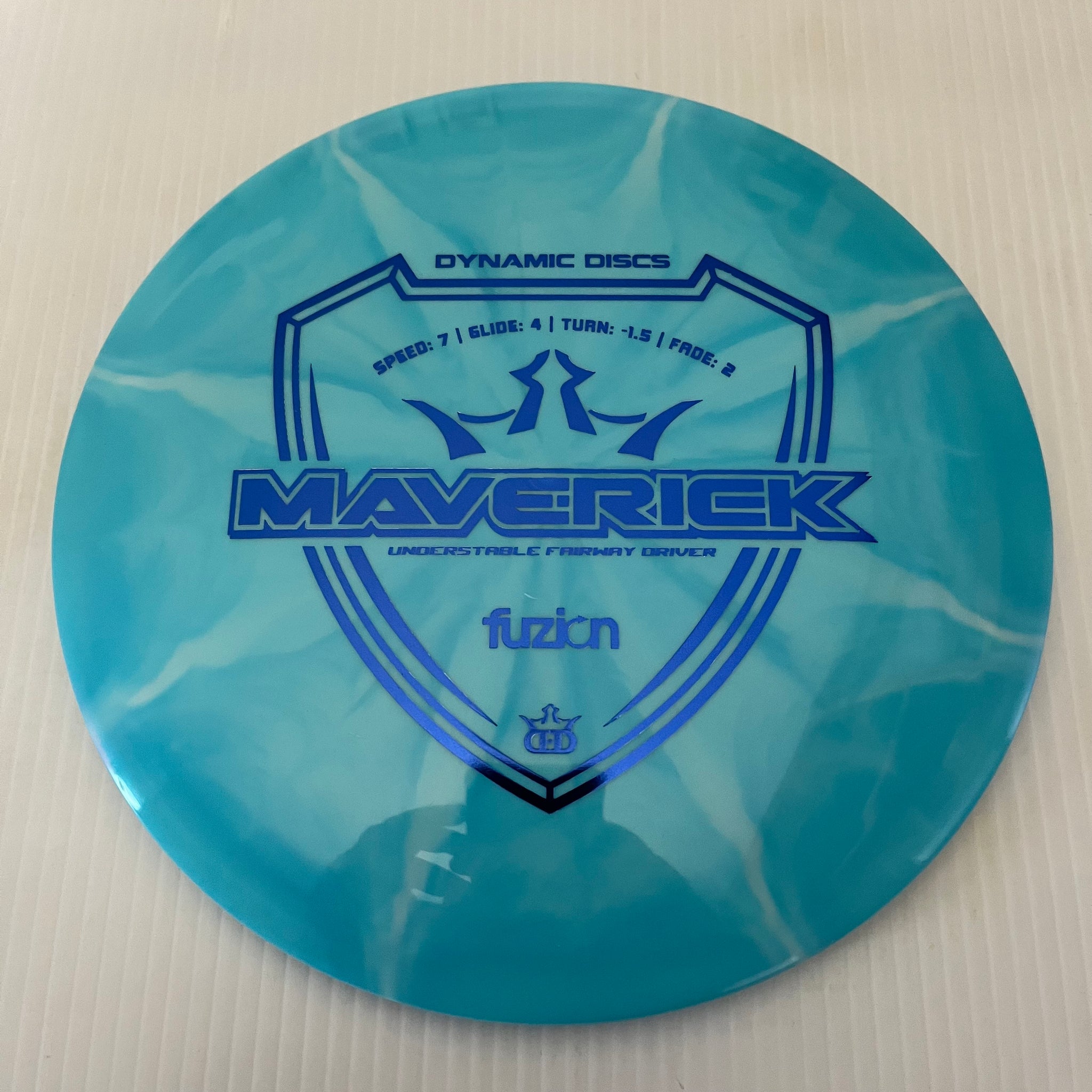 Dynamic Discs Fuzion Burst Maverick 7/4/-1.5/2