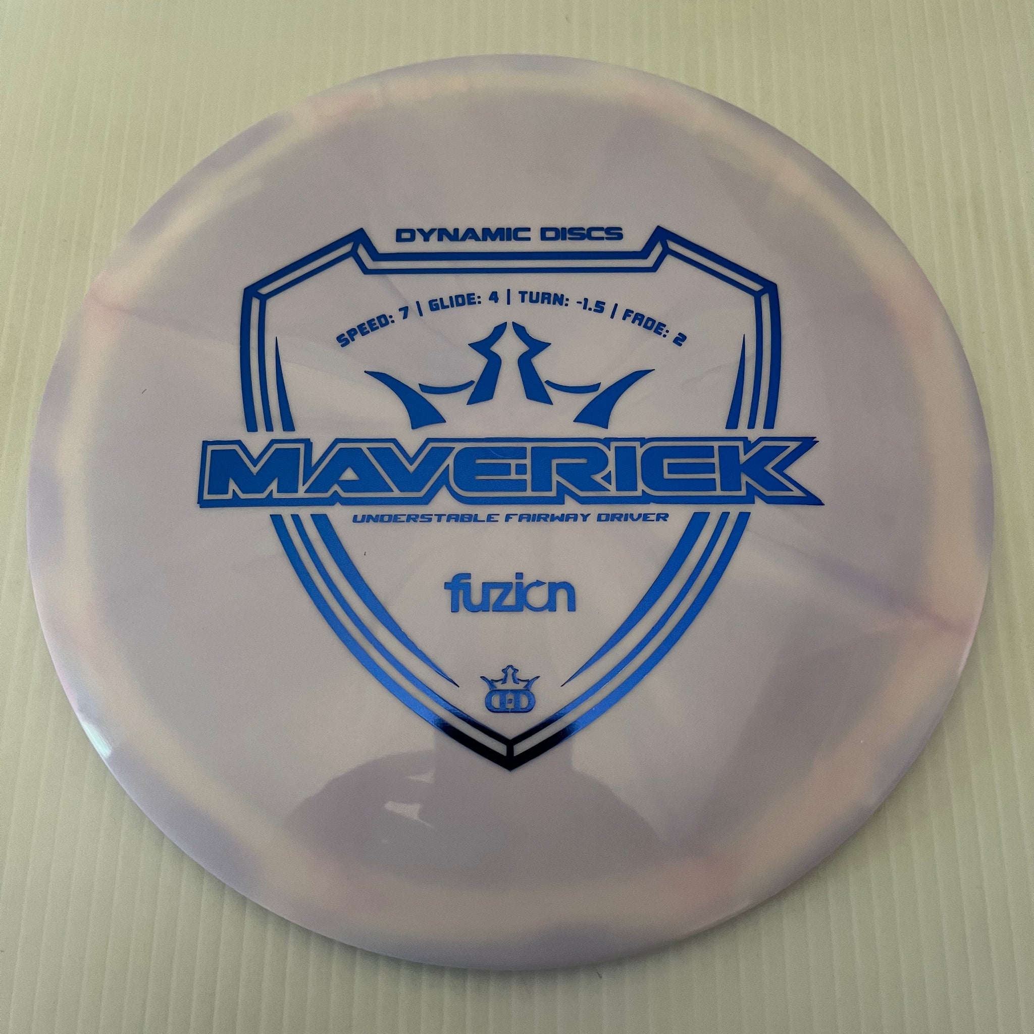 Dynamic Discs Fuzion Burst Maverick 7/4/-1.5/2